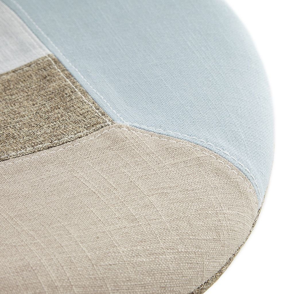 INDIRA x 57 (divers) Beige/Blau Stuhl KADIMA Textile Esszimmerstuhl DESIGN 50