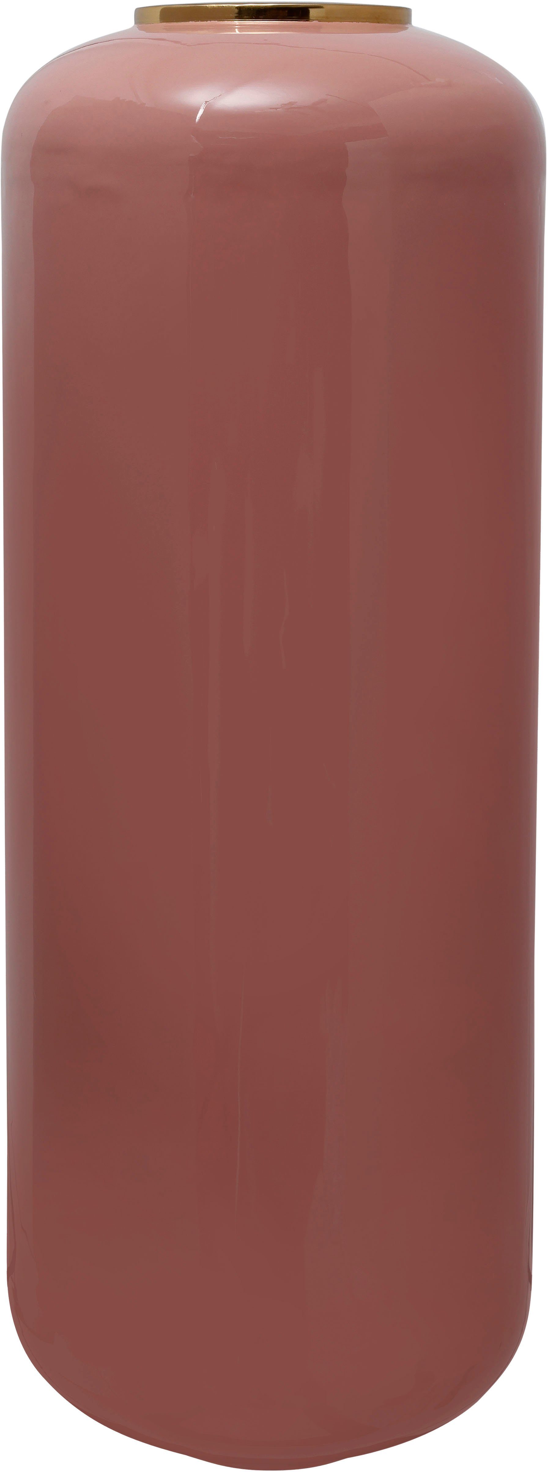 Art 205 Kayoom St) Deco Bodenvase (1 Bodenvase rosa/goldfarben