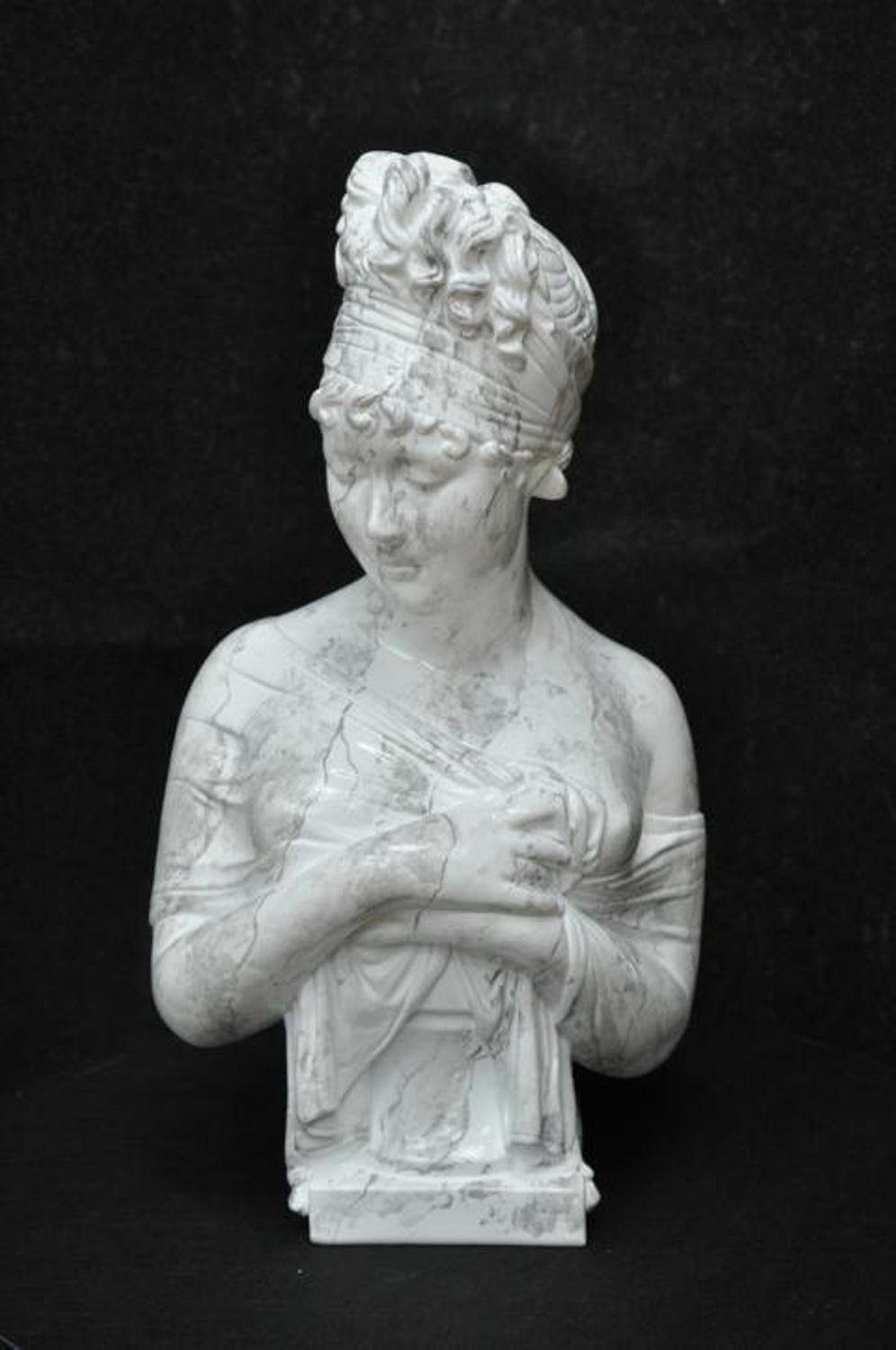 JVmoebel Skulptur Design Büste Appolo Figur Statue Skulptur Figuren Skulpturen Rom Weiß