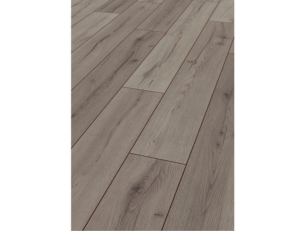 KRONOTEX Laminat Laminat Century Eiche Grau D4175 Standard Plus Landhausdiele, 9 St.