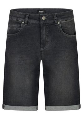 ANGELS 5-Pocket-Jeans 5-Pocket-Jeans Bermuda TU mit Label-Applikationen