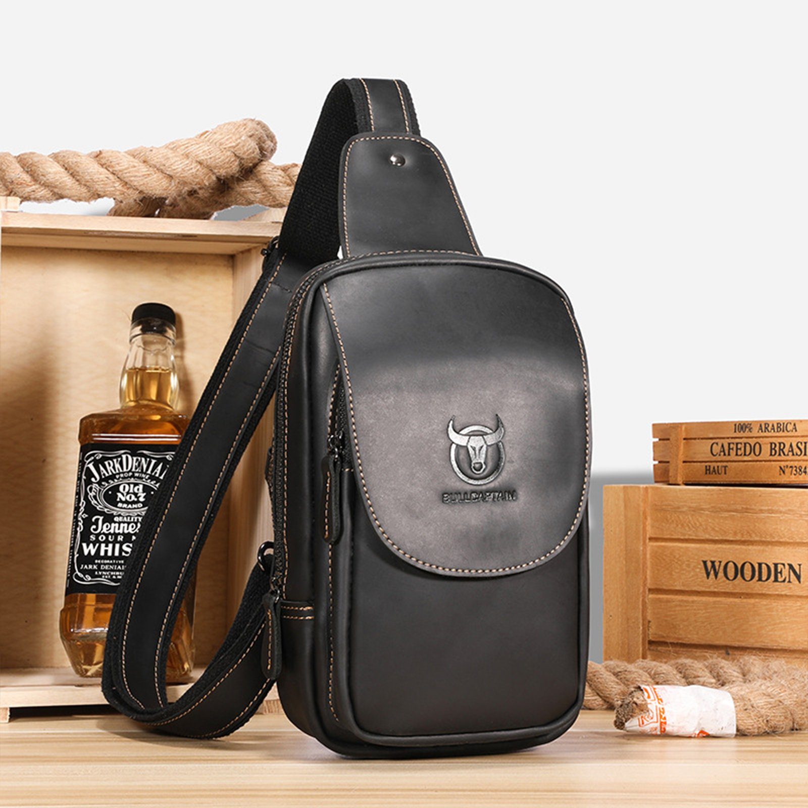 REDOM Schultertasche Sling Rucksack Brusttasche Freizeittasche günstig online kaufen