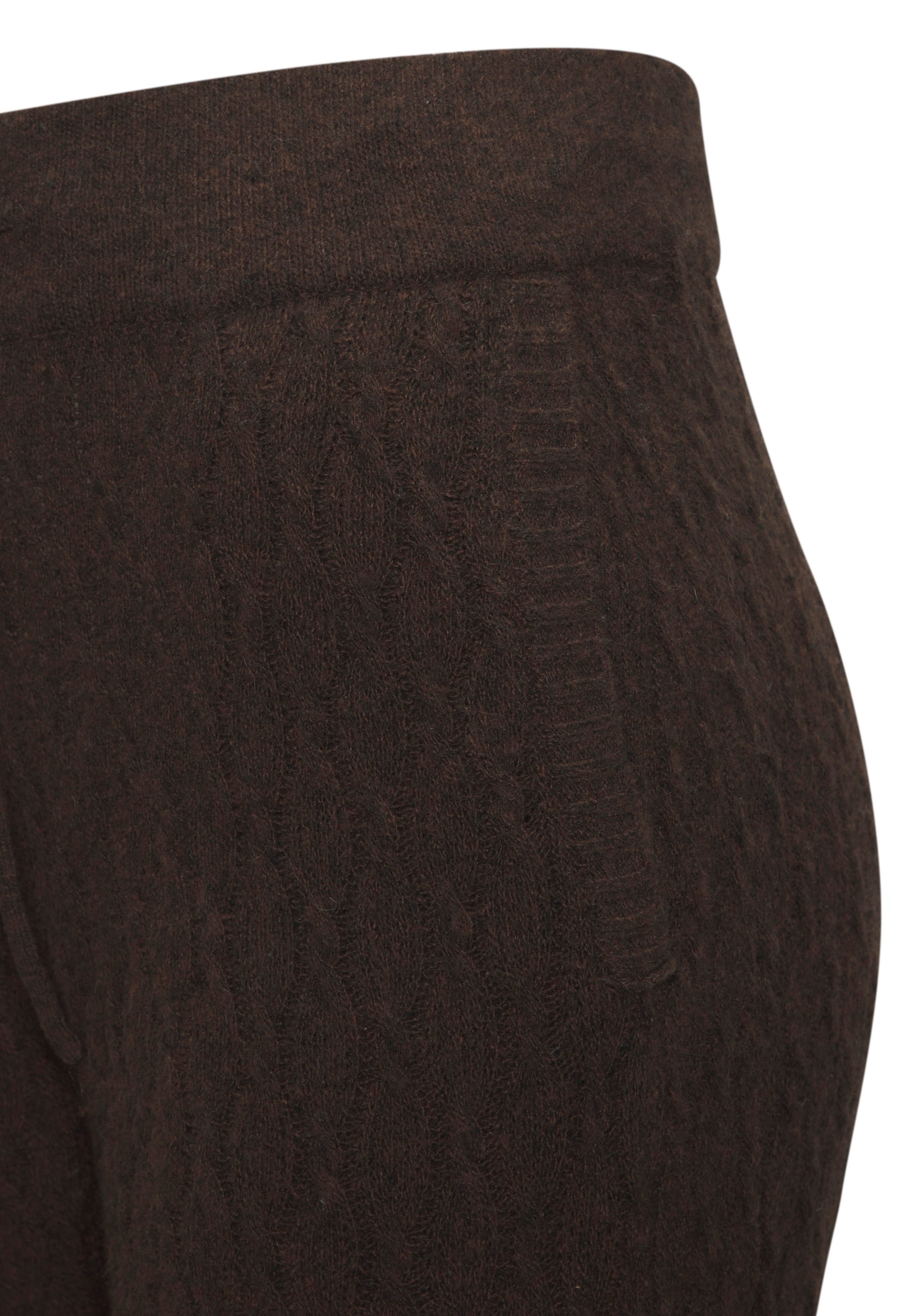 French Connection Strickhose mit Zopfmuster in weiche, softer Qualität, Loungewear