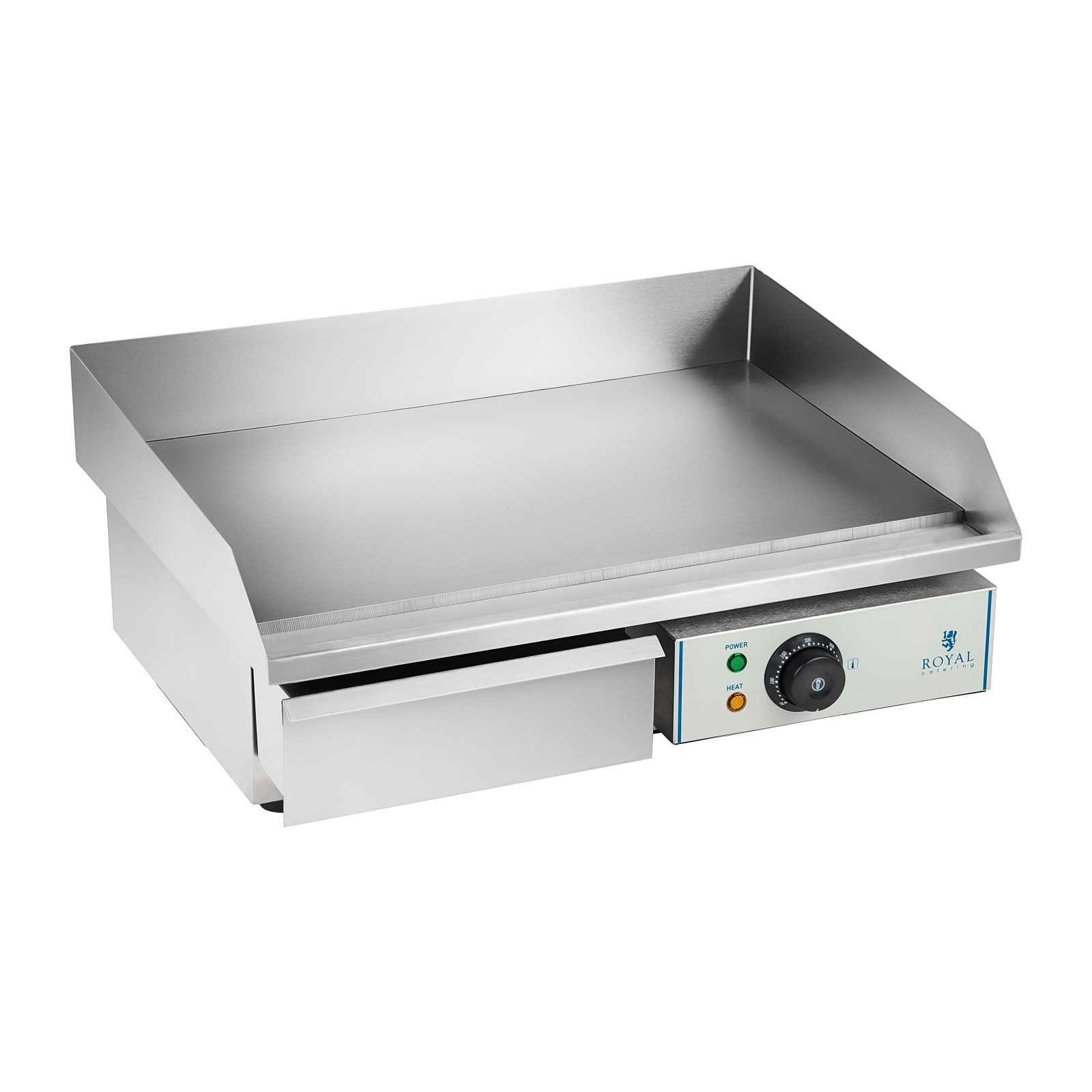 Royal Catering Elektrogrill Elektro Grillplatte Bratplatte Elektrogrill Griddleplatte Bräter, 3000 W