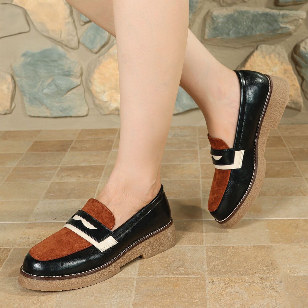 Ital-Design Elegante Damenkomfort-Schuhe mit Riemen für alle Anlässe Slipper (90169318) Blockabsatz Mokassins in Schwarz