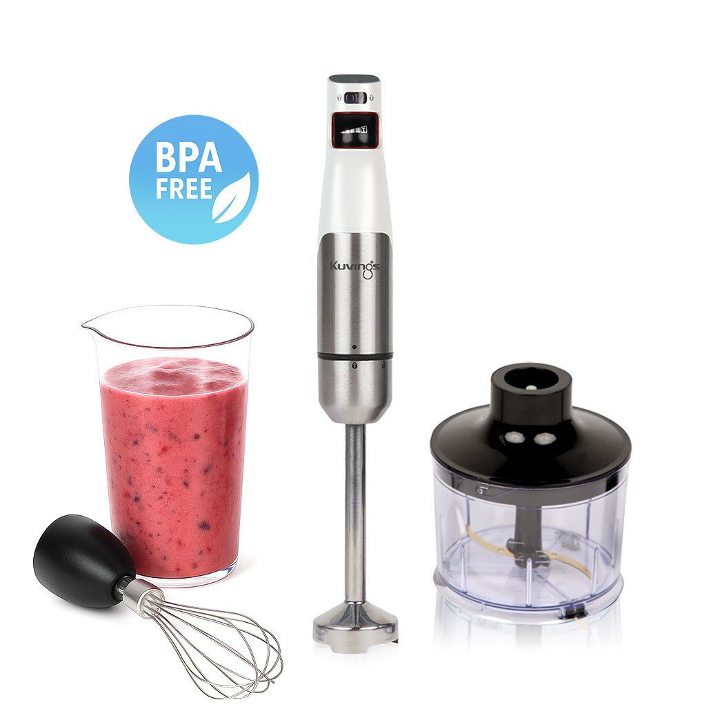 Kuvings Stabmixer Stabmixer MIXPRO1000, KIB-100E, 1,000W, Gun Metal, White, 1000 W