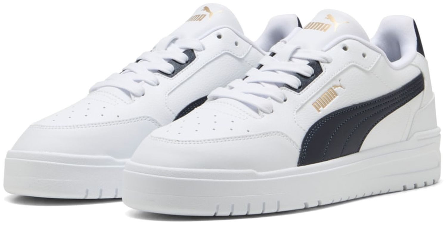 PUMA Puma Shuffle Downtown White-New Navy-Gold Sneaker günstig online kaufen