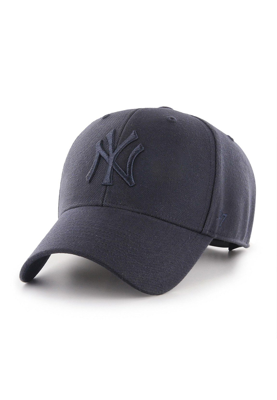 x27;47 Brand Baseball YANKEES Brand Adjustable NY MVP Cap Cap Dunkelblau B-MVPSP17WBP-NYA 47