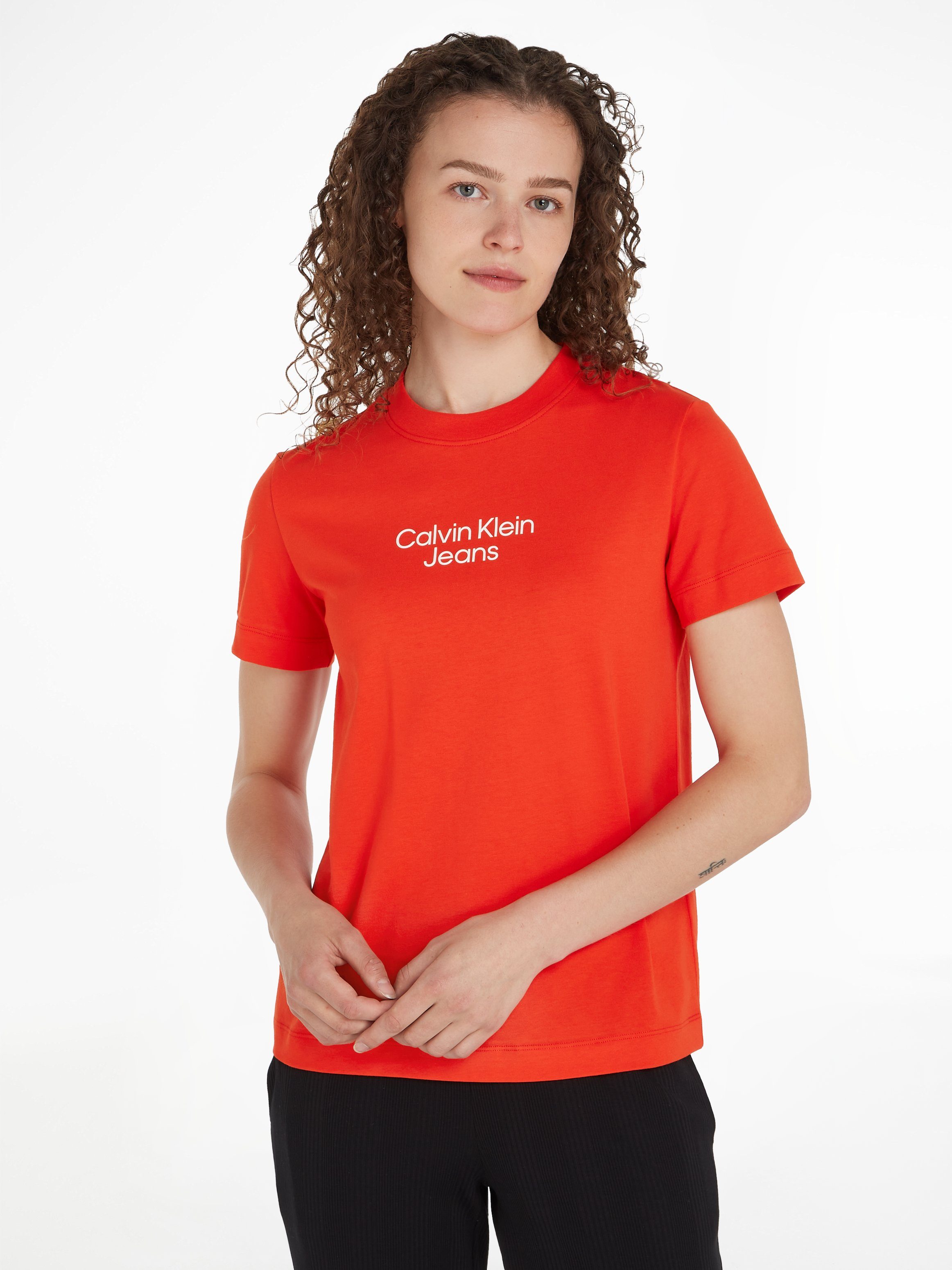 Günstige Calvin Klein Damen T-Shirts online kaufen | OTTO | T-Shirts
