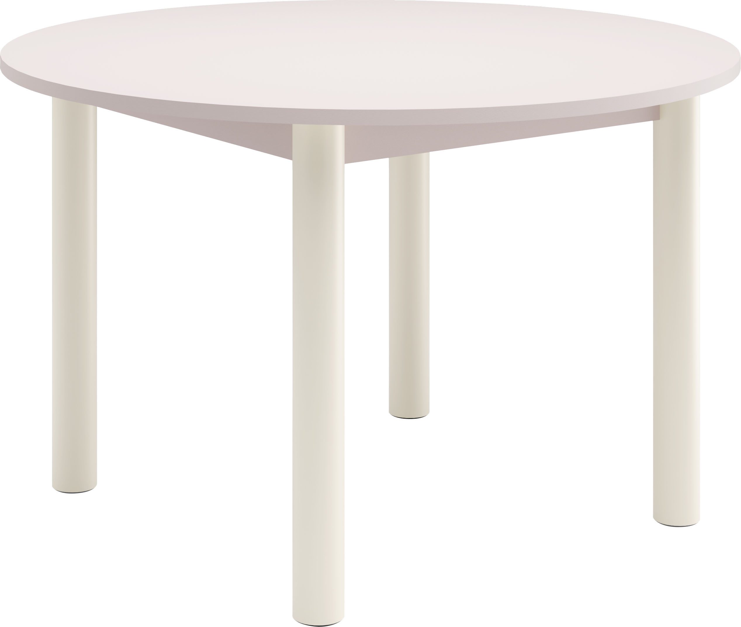 TOM TAILOR HOME Esstisch COLOR TABLE (1-St), Esstisch, 4-Fuß, 3 Größen, 3 Dekorfarben, 4 Fußfarben, ABS-Kante