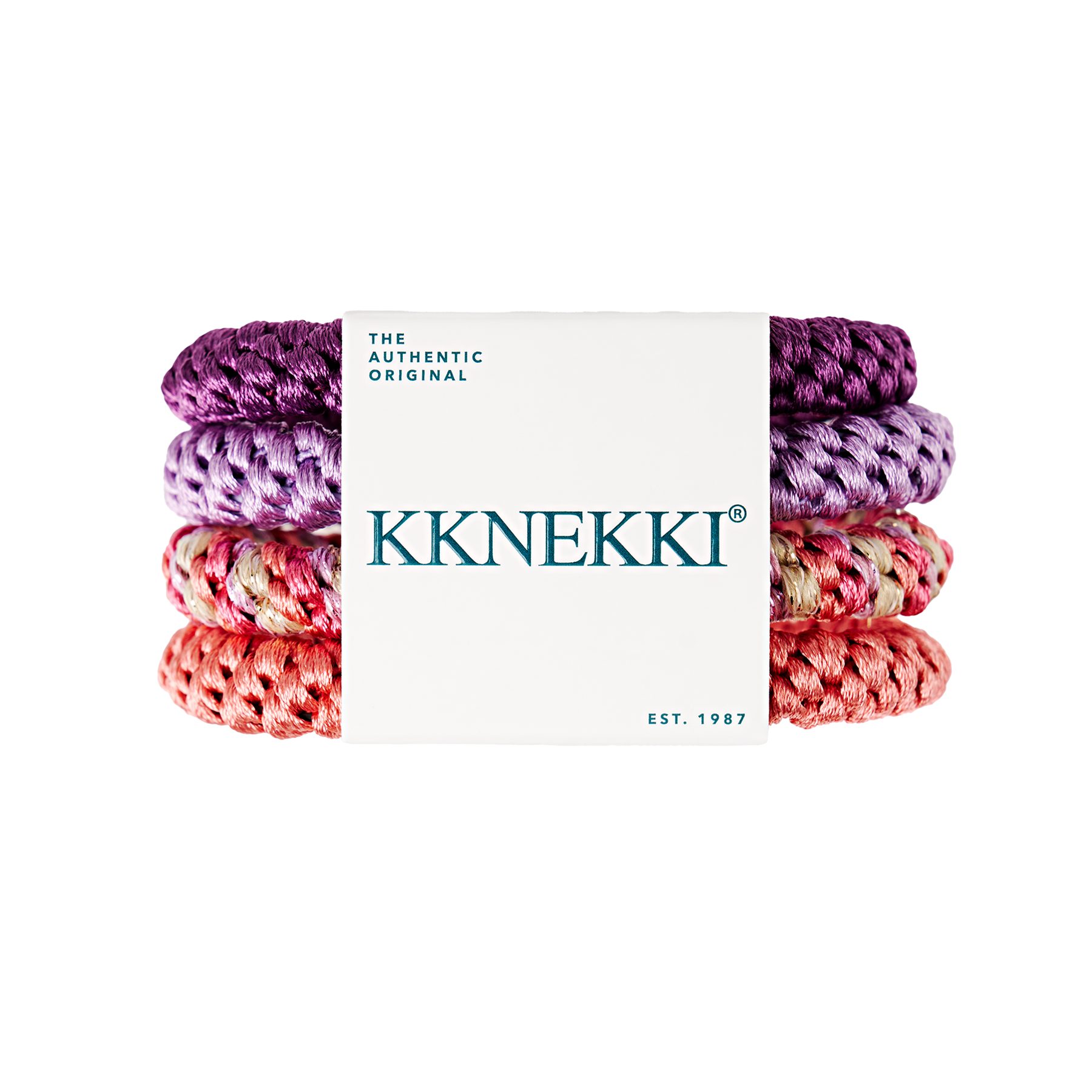 KKNEKKI Haargummi Original Hair Ties - 4er Bundle