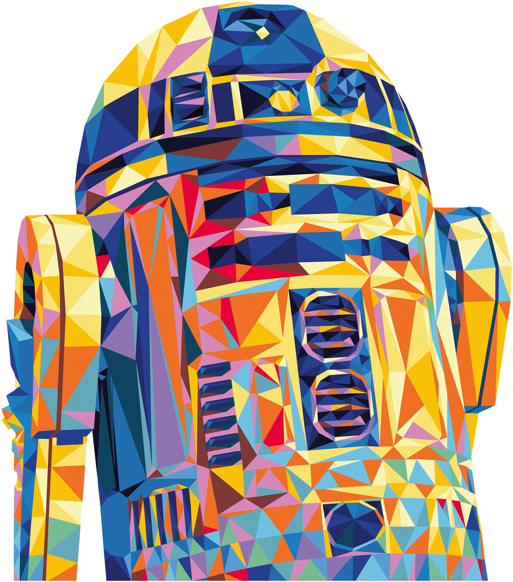 Ravensburger Malen nach Zahlen CreArt, Star Wars - R2-D2, Made in Europe