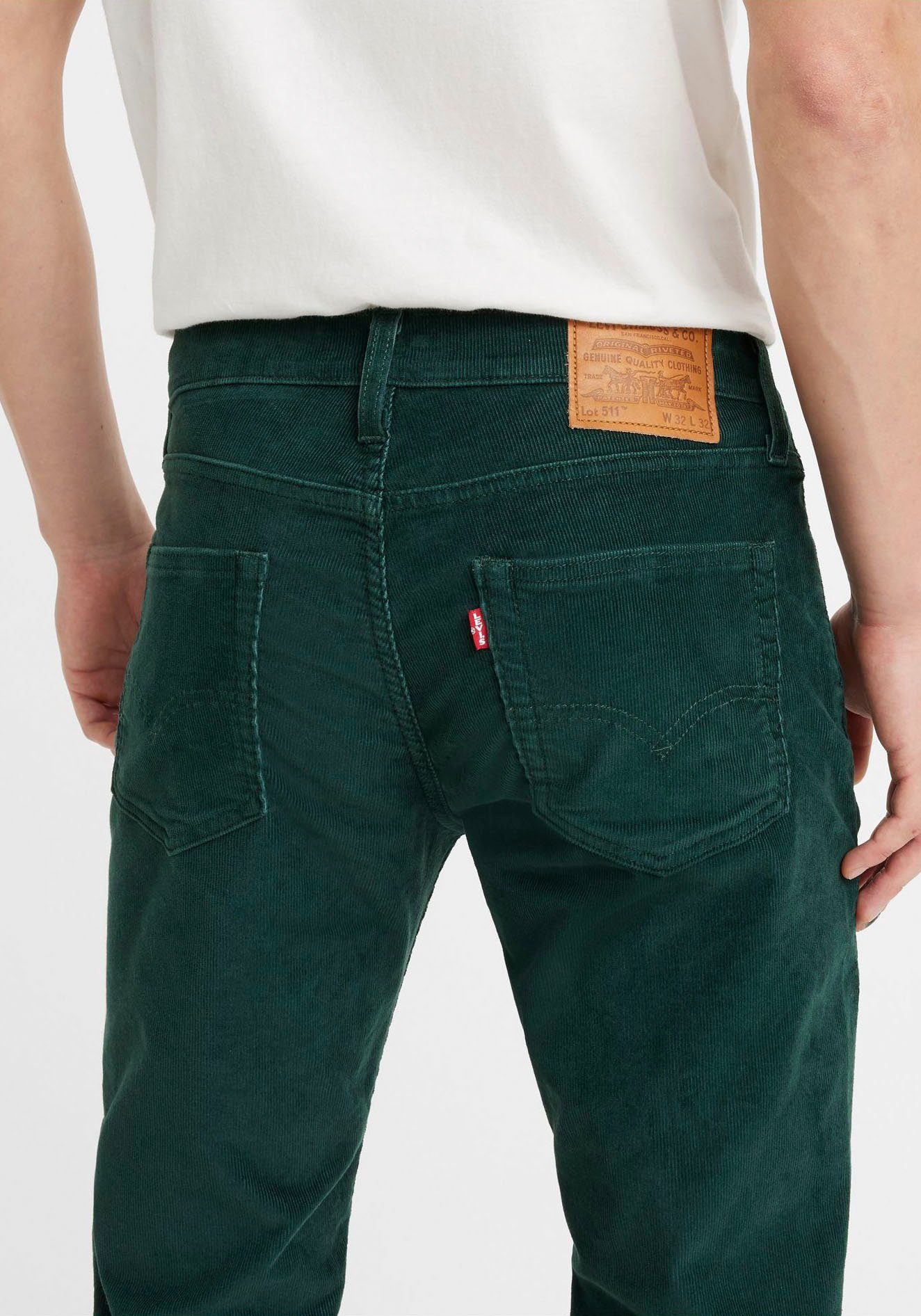 Levi's® Cordhose 511 Slim spruce dark