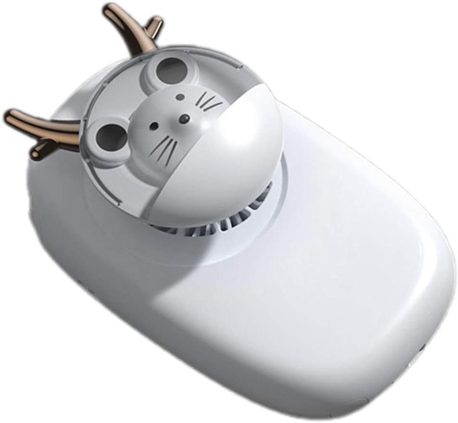 FELIXLEO Mini USB-Ventilator Blattloser Halsventilator USB Leise Tragbarer Nackenlüfter Outdoor