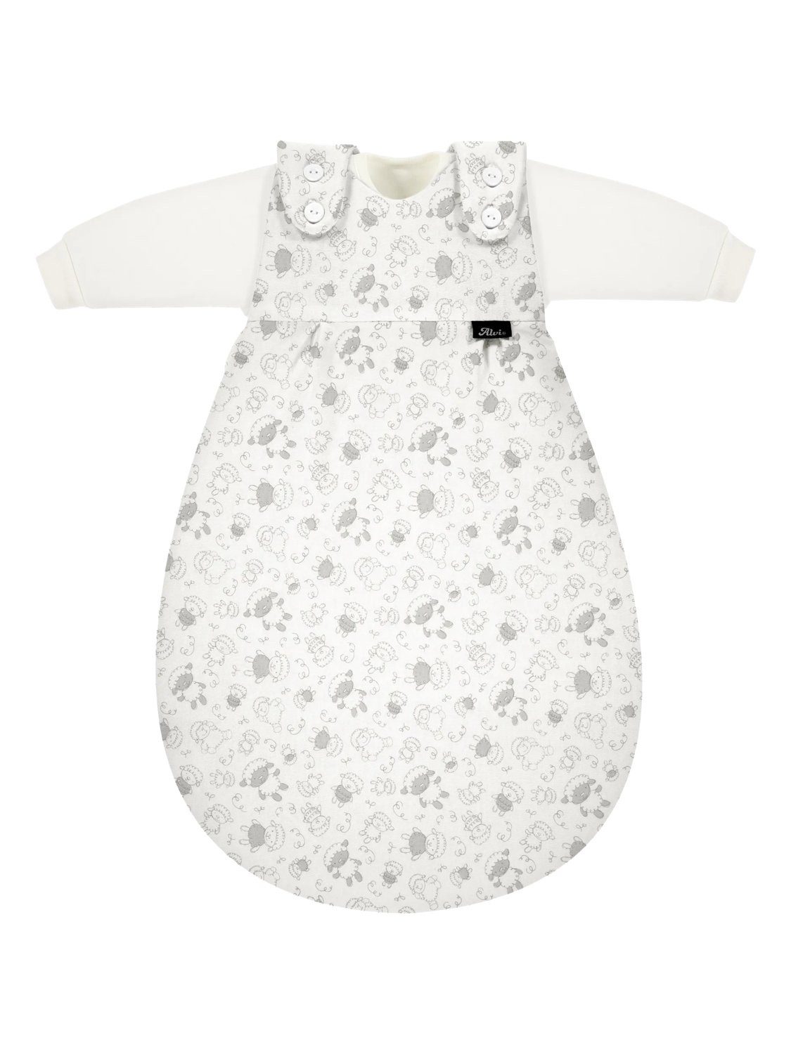 Alvi® Babyschlafsack Baby-Mäxchen 3-teilig Baumwolle (3 tlg., 1x Außensack, 2x Innensack), TOG Wert: 2.5