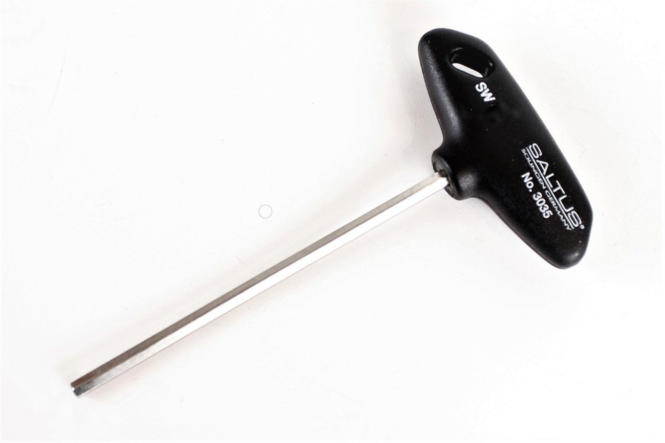 Saltus Steckschlüssel SALTUS Sechskant Steckschlüssel SW 6,0 mm T-Griff für Innensechs…