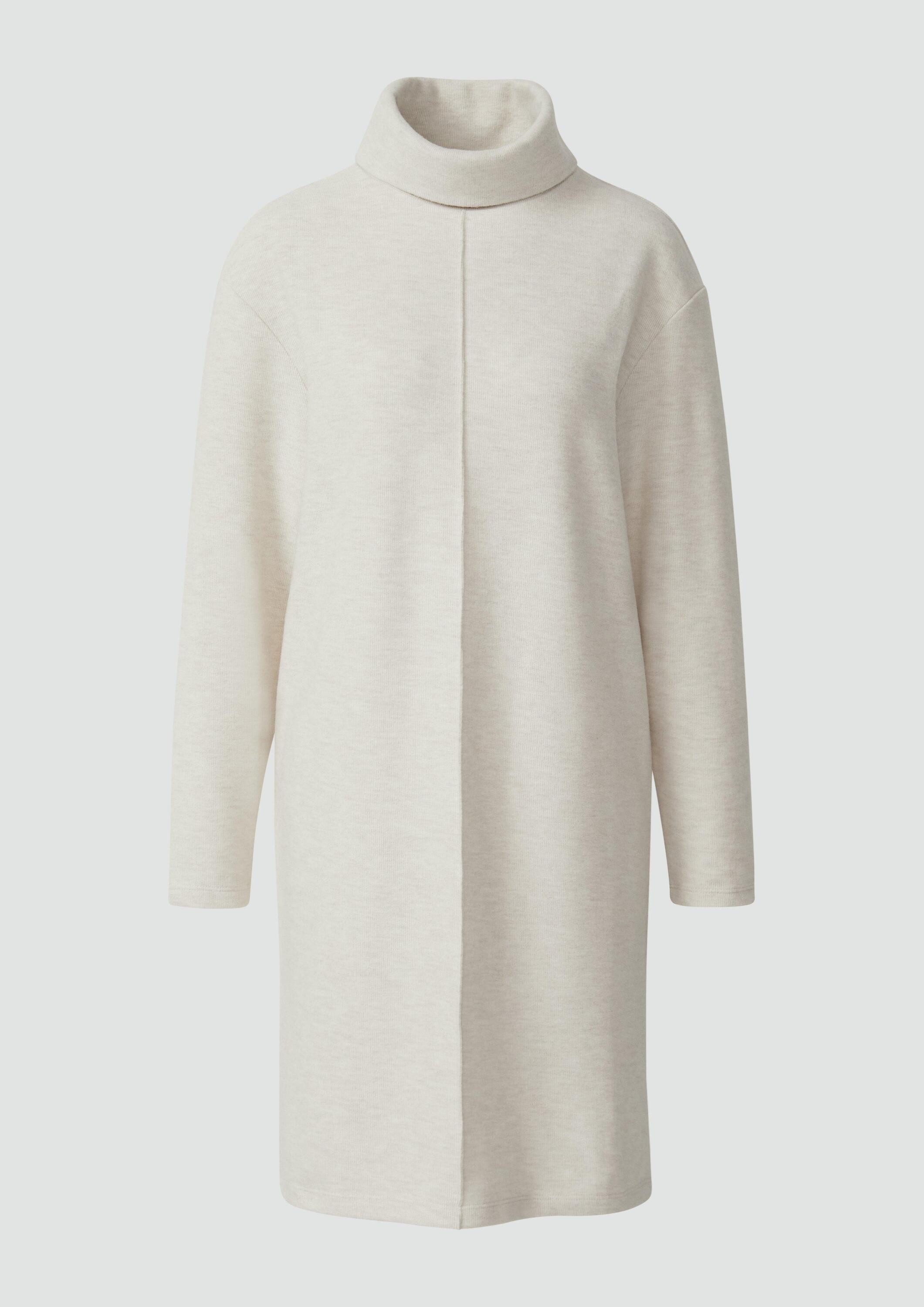s.Oliver Minikleid Kleid Weiches Jerseykleid mit Rollkragen