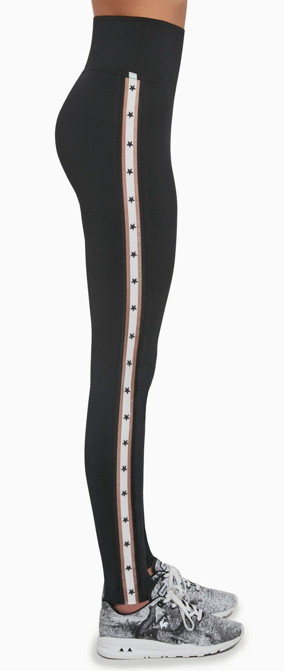Bas Bleu Leggings Laufhose bequeme Passform - hohe Taille Sport Yoga Fitness Running