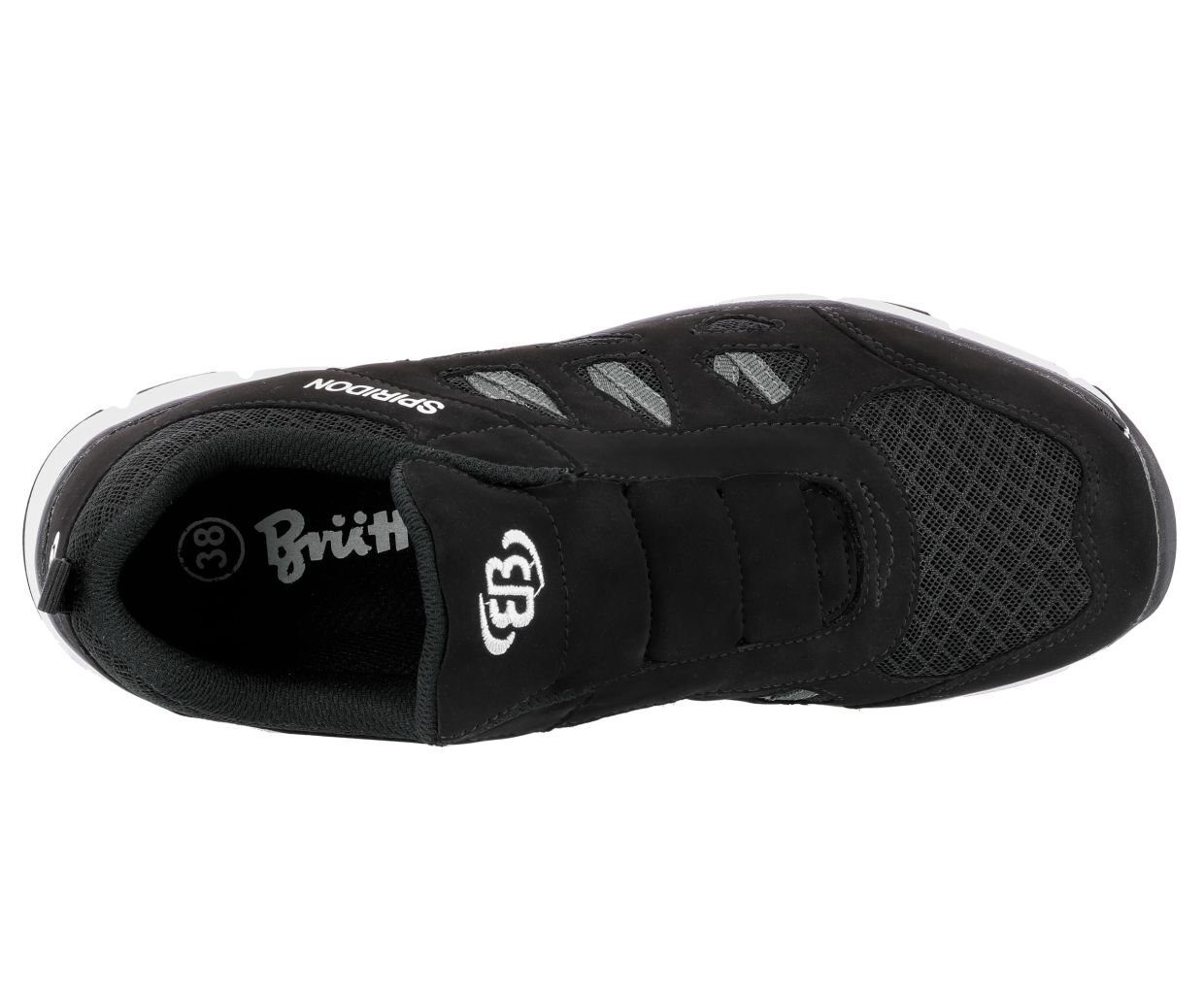 BRÜTTING Sneaker Schlüpfer Unisex SPIRIDON FIT SLIP IN schwarz 39 Sneaker