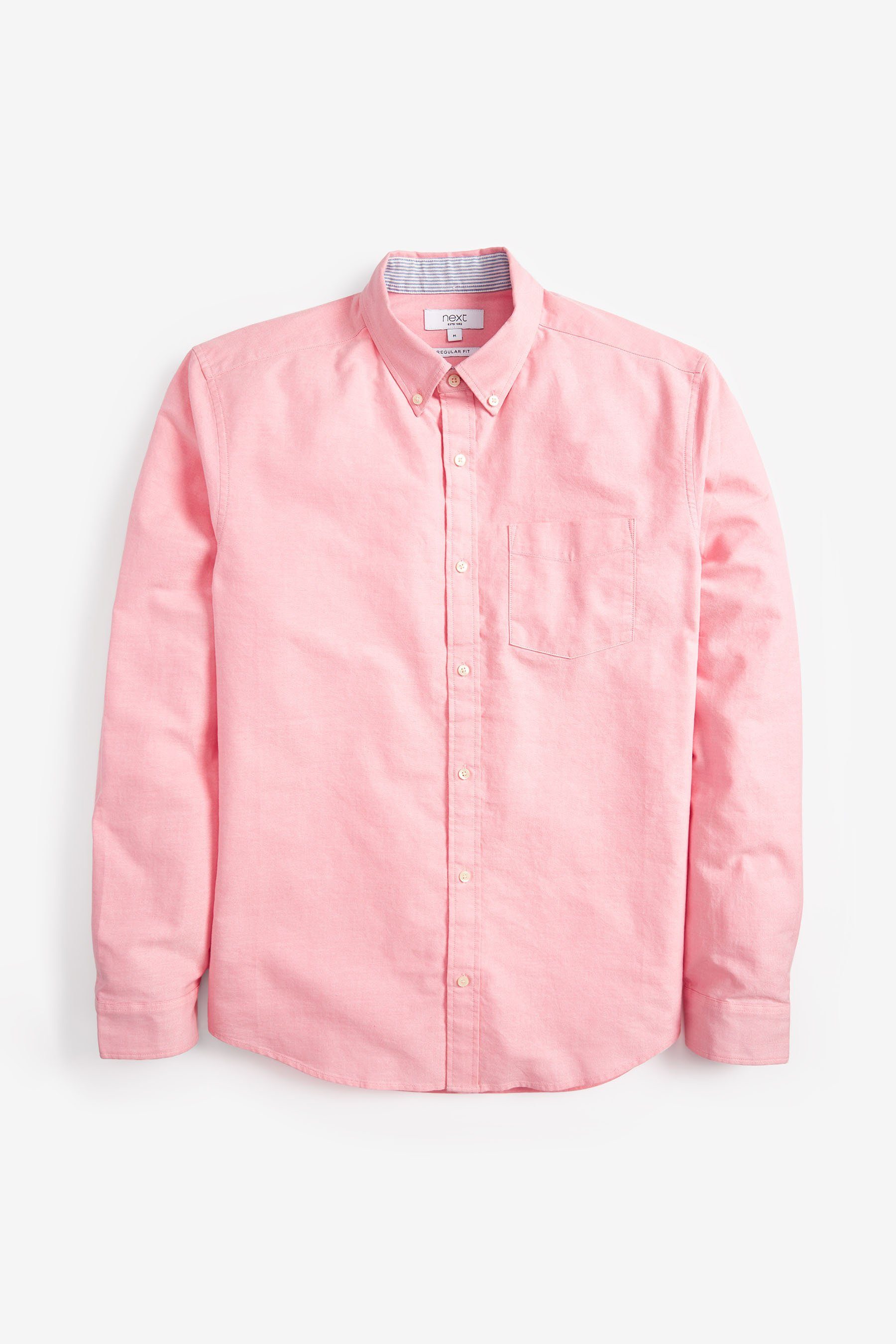 Next Langarmhemd Langärmeliges Oxfordhemd (1-tlg) günstig online kaufen