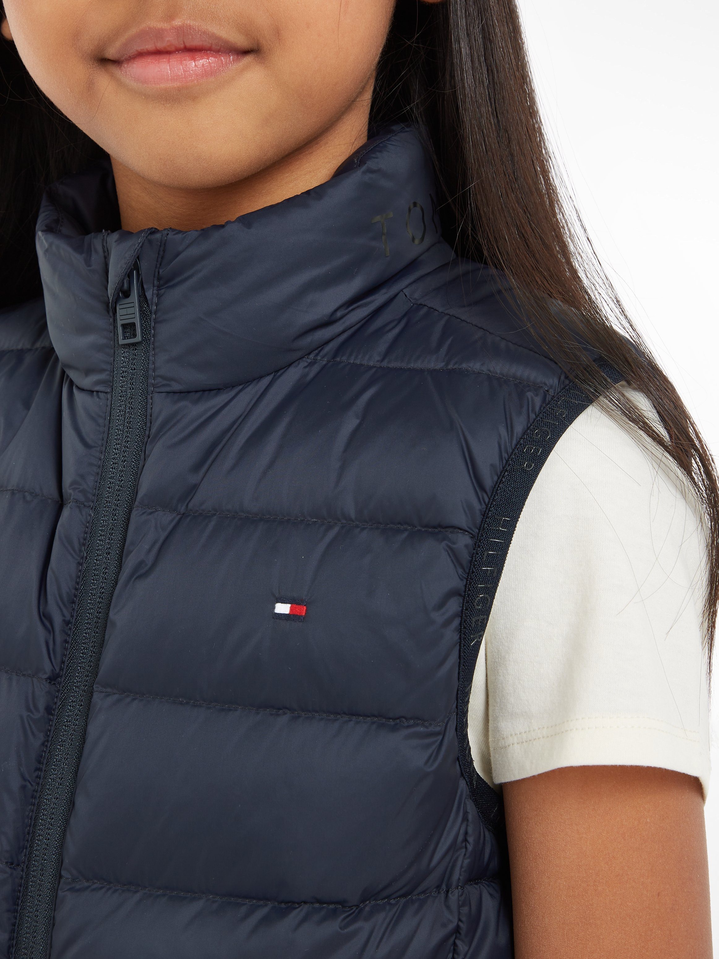 Tommy Hilfiger Daunenweste U ESSENTIAL Kinder Kinder LIGHT VEST Junior MiniMe,für Kids