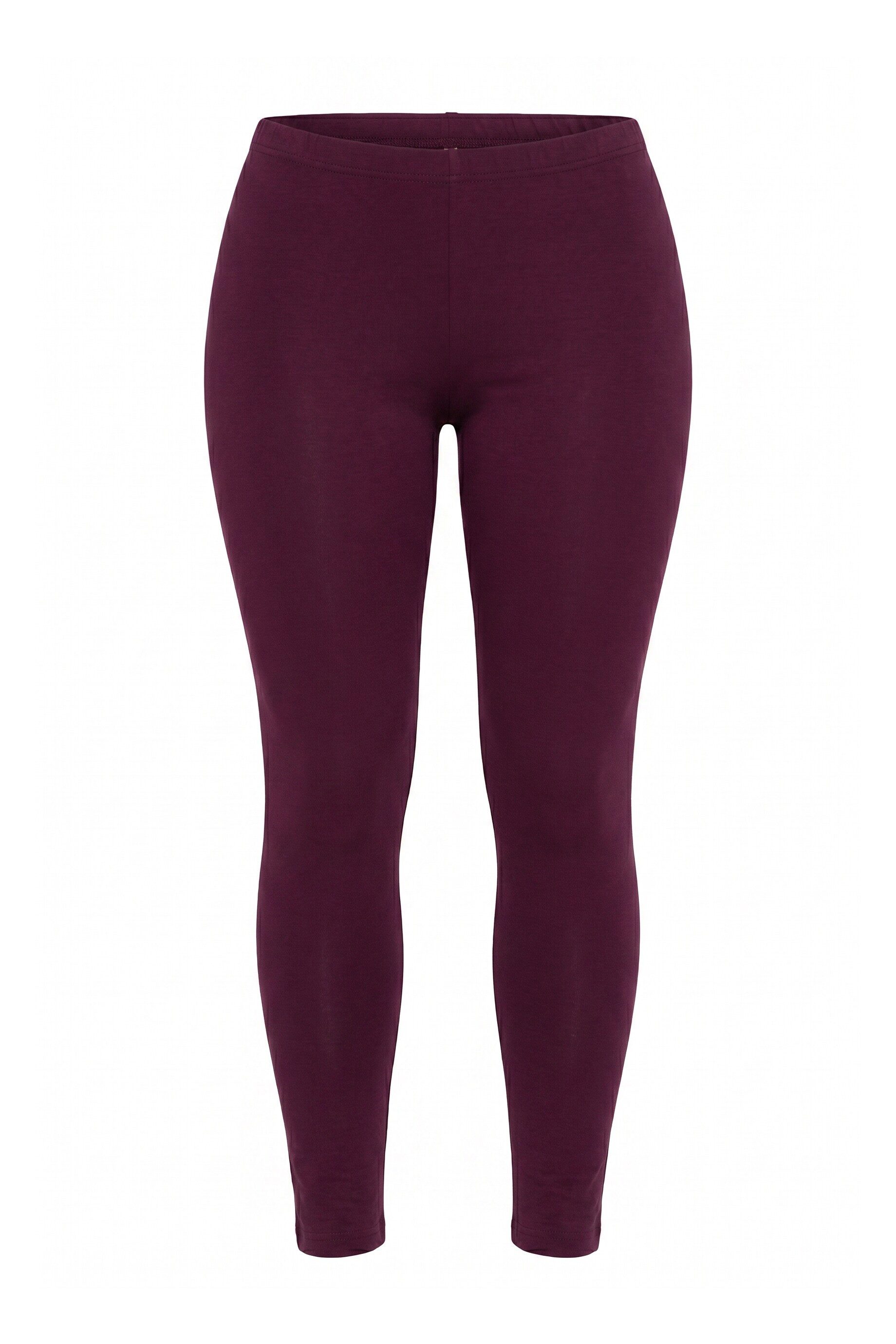 Ulla Popken Leggings Leggings Skinny Elastikbund OEKO-TEX Bestseller – Bild 2 von 4