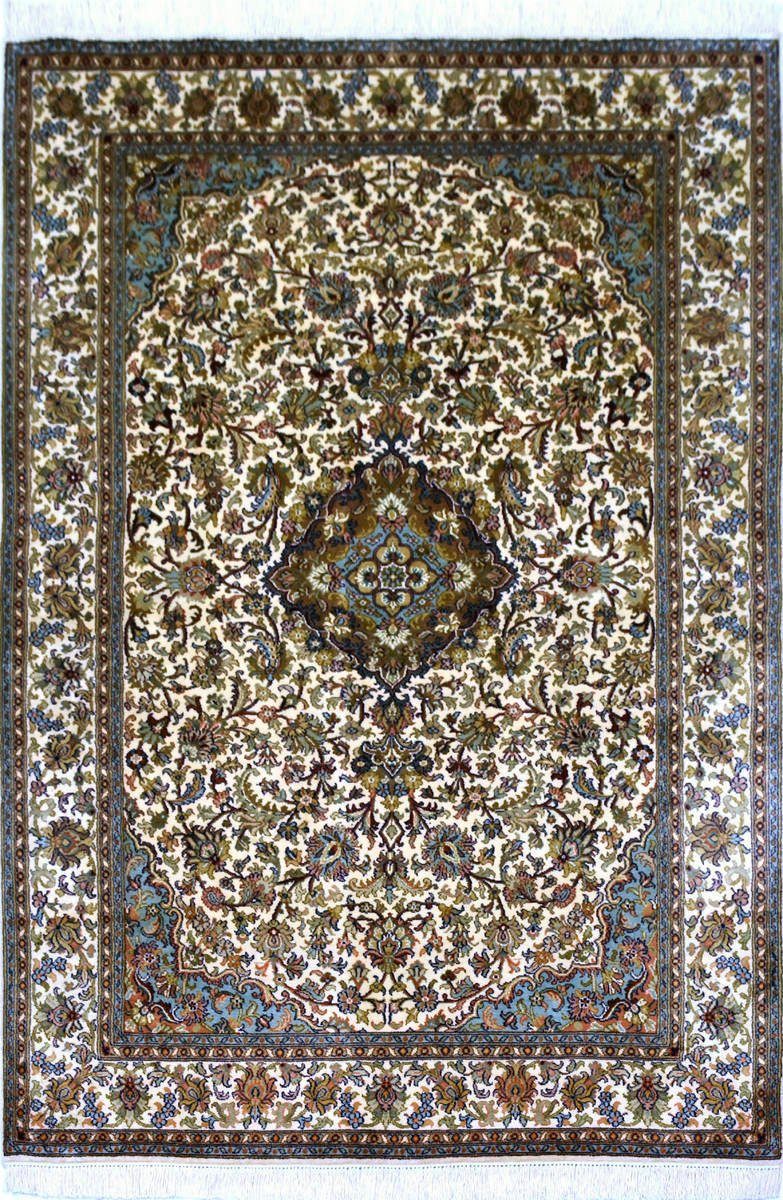 Seidenteppich KASHAN 12368 von KAYOOM - Draufsicht