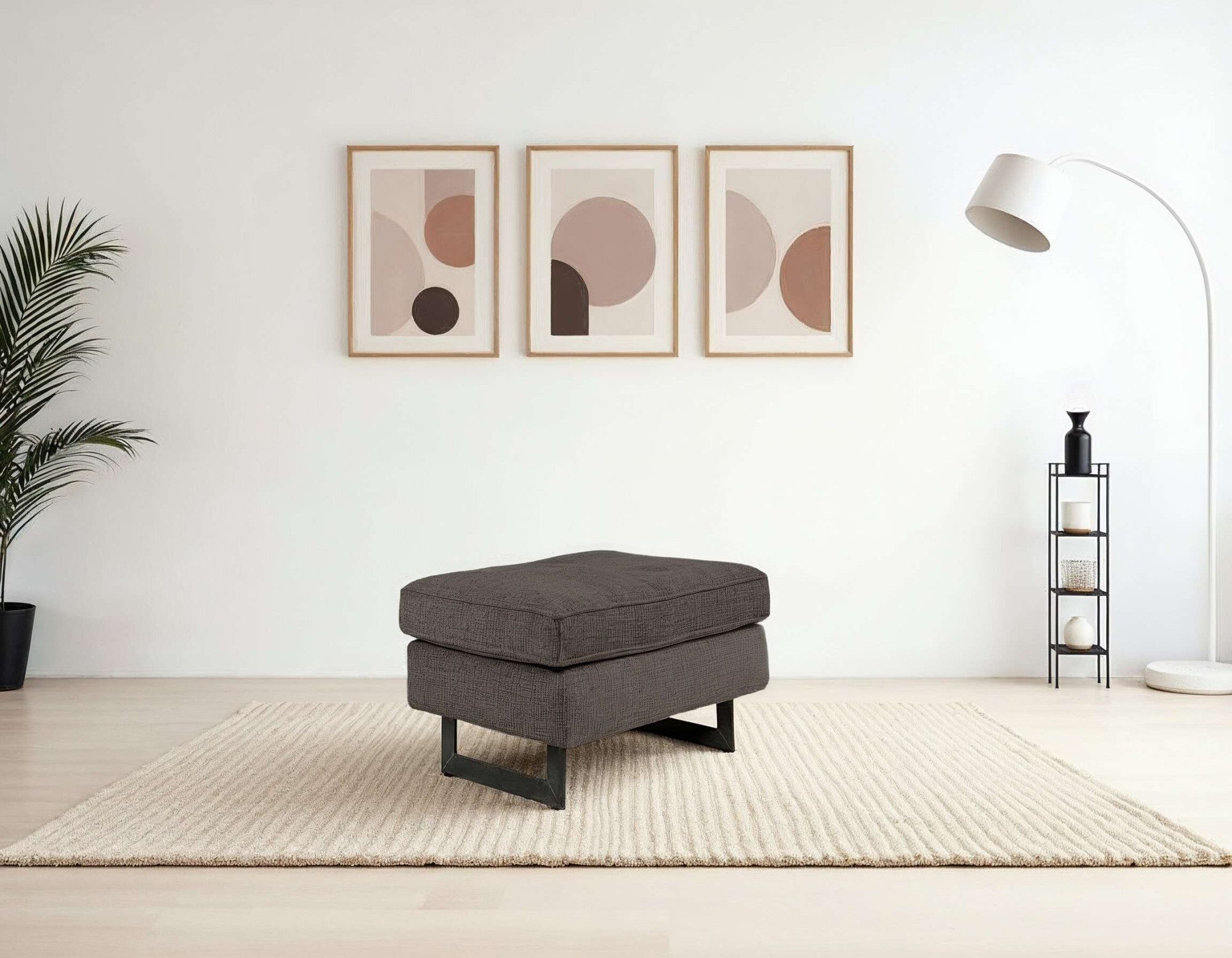 Places of Style Polsterhocker Pinto, mit günstig online kaufen