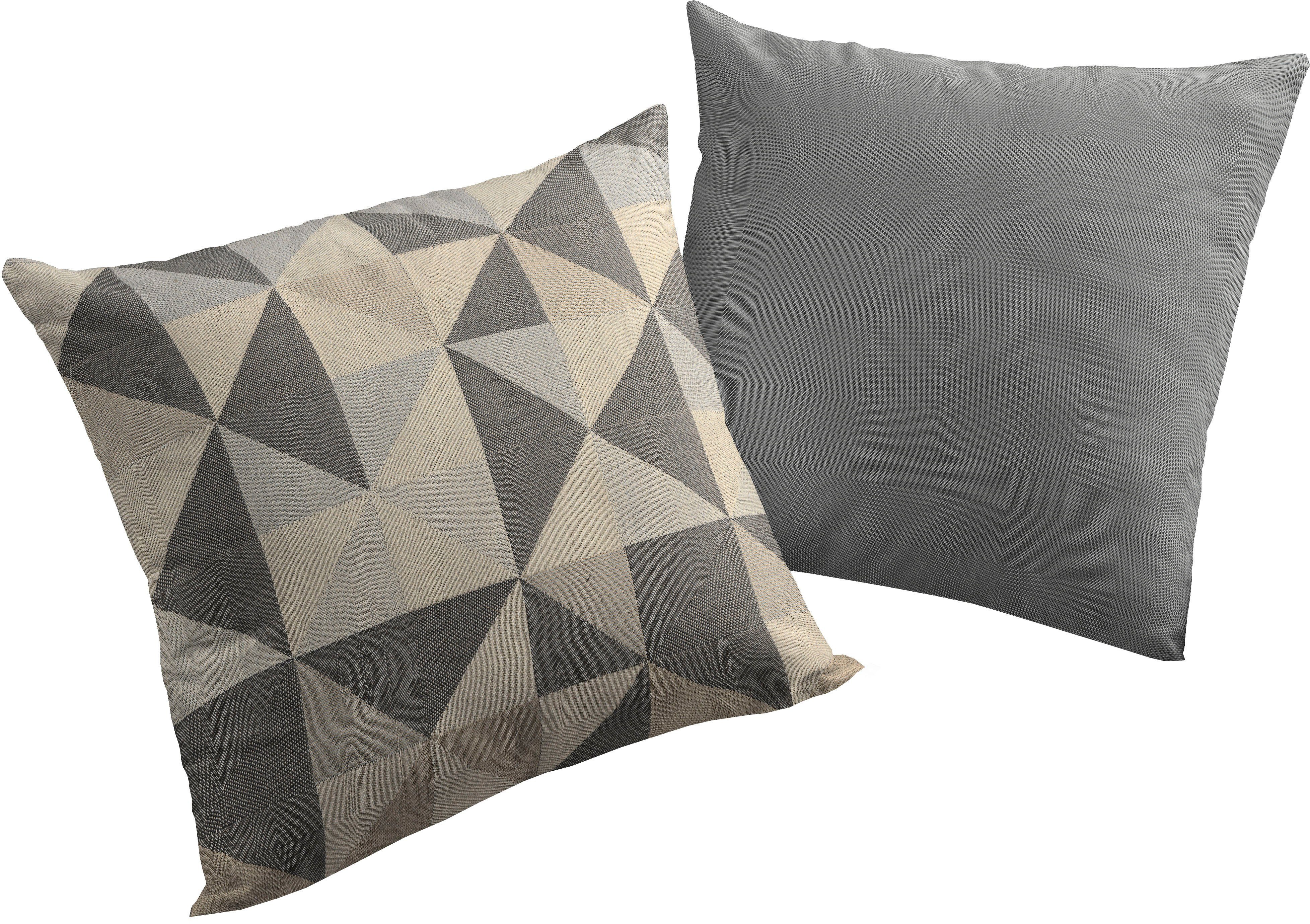 Adam Dekokissen "Bio Bel" Reißverschluss, gemustert, Wendekissenhülle ohne günstig online kaufen