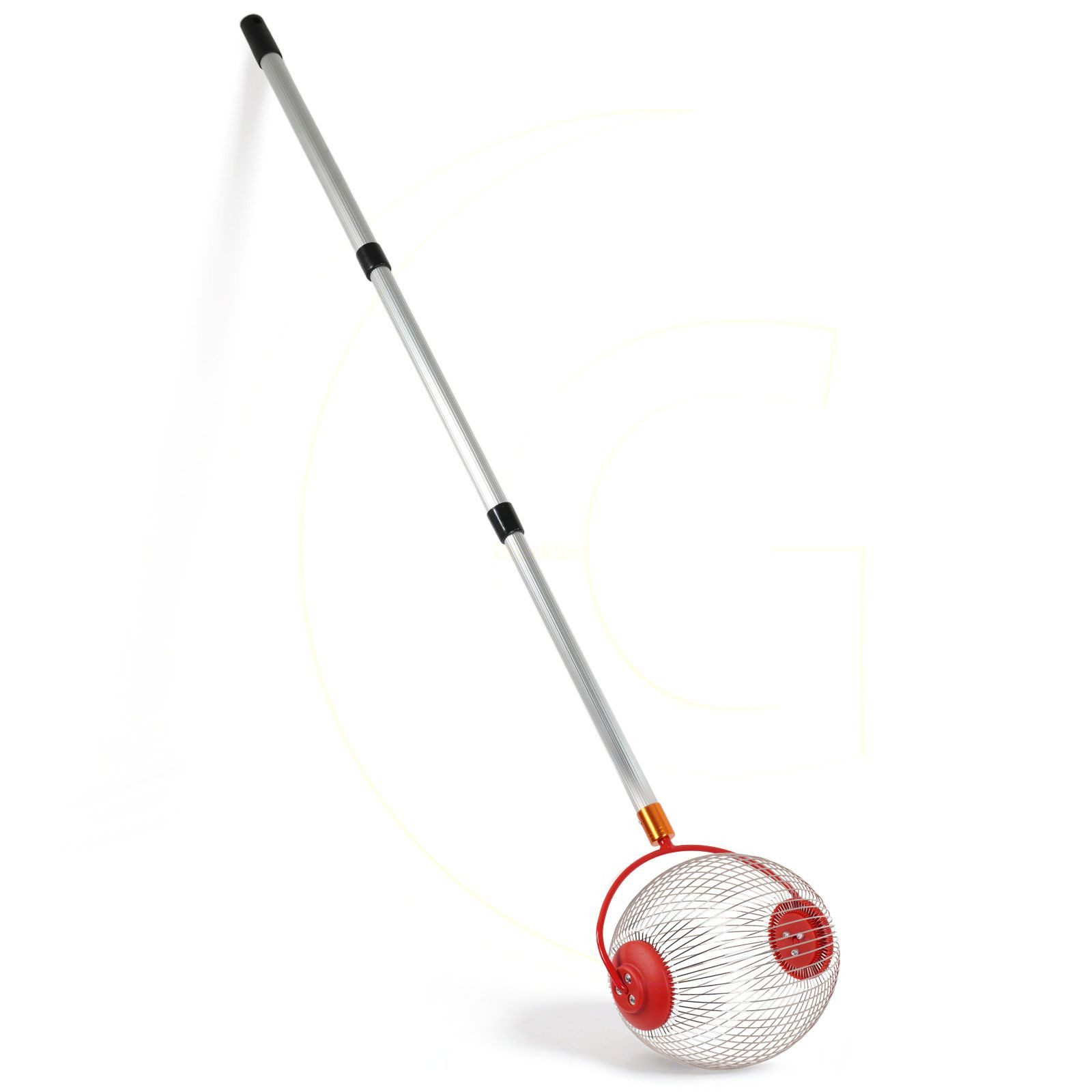 Gravidus Rollsammler Rollsammler Ø22 cm mit Teleskopstiel 52–120 cm Obstsammler Nusssammler – Bild 5 von 5