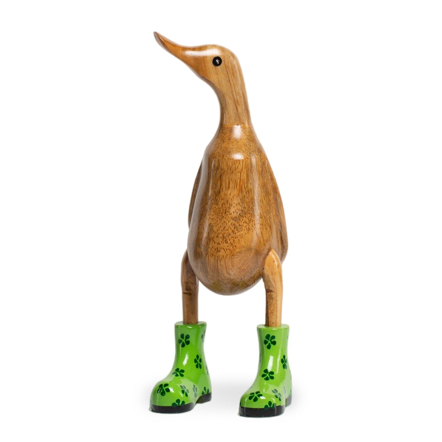 Rikmani Dekofigur Holzfigur Ente Stiefel - günstig online kaufen