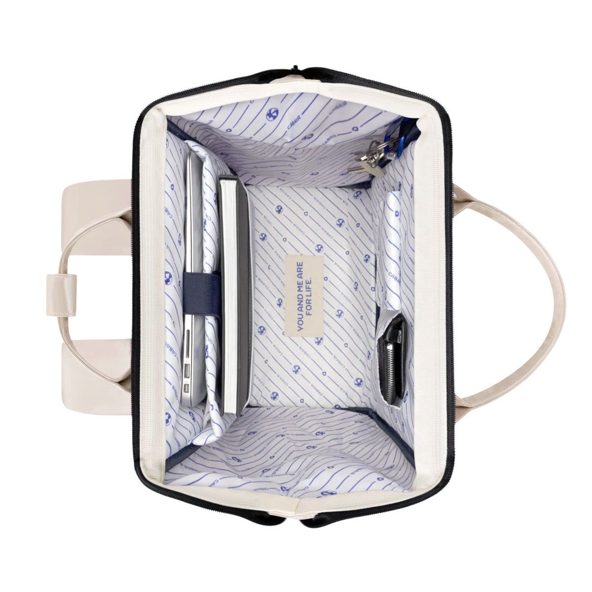 CABAIA Rucksack Large Honolulu (kein Set), recycelten Materialien