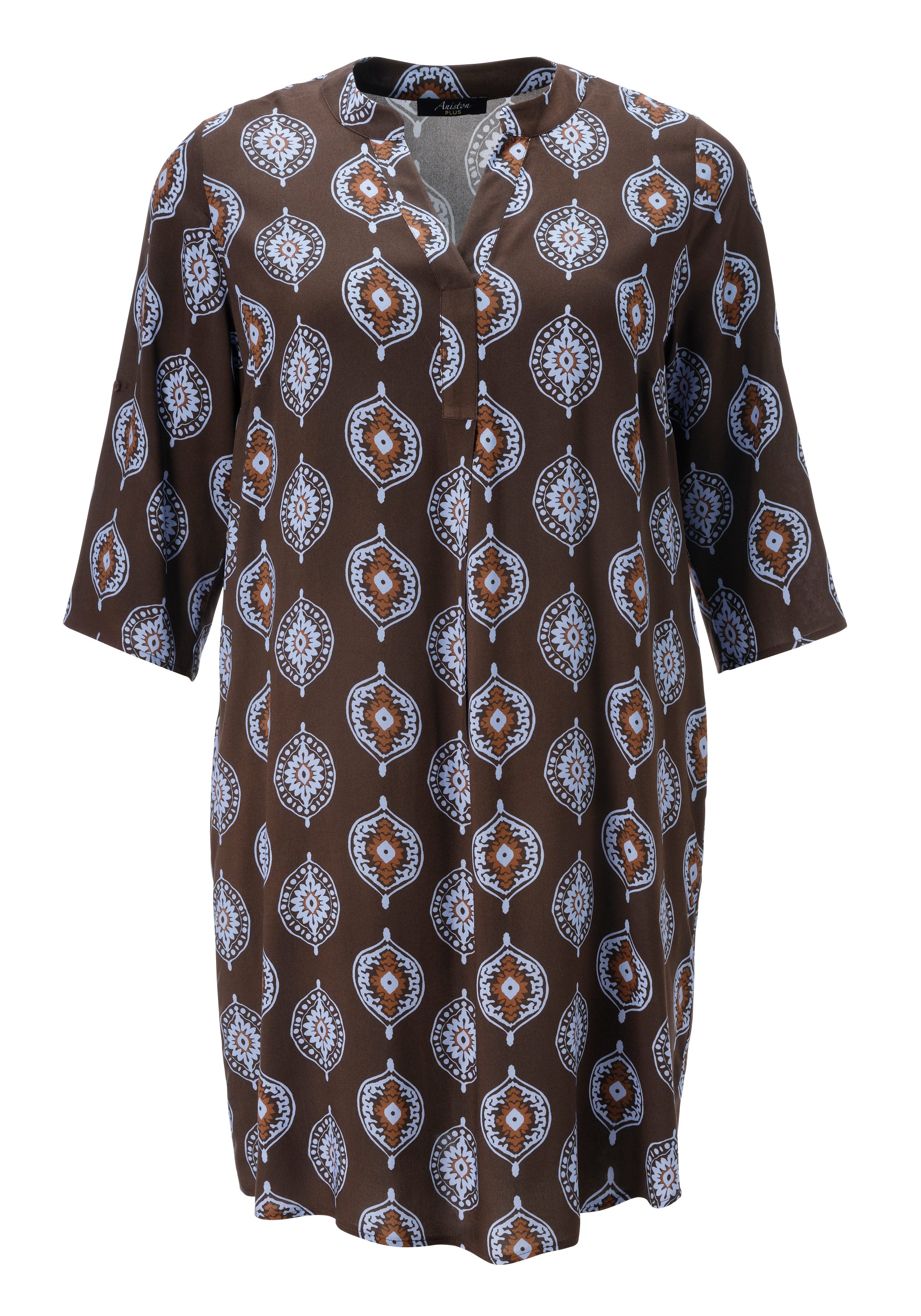 Aniston PLUS Druckkleid aus weich fallender Viskose - NEUE KOLLEKTION – Bild 5 von 5