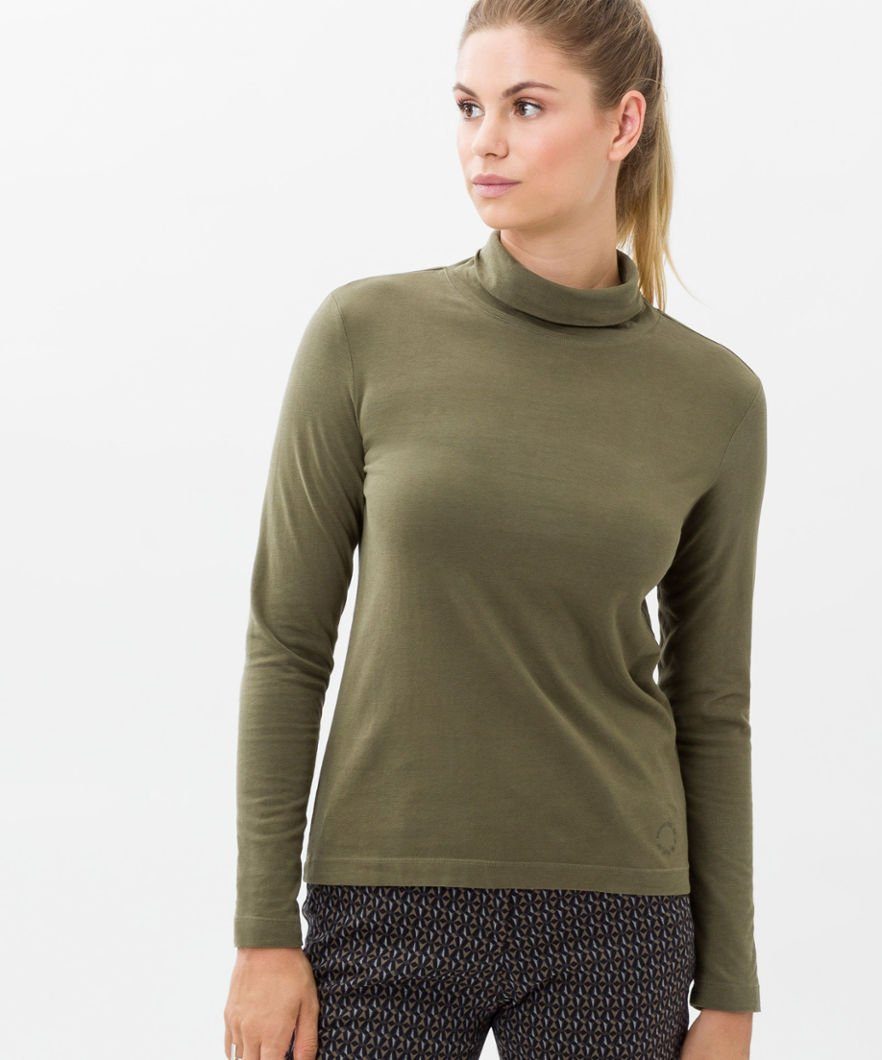 Style CAMILLA Sweatshirt olivgrün Brax