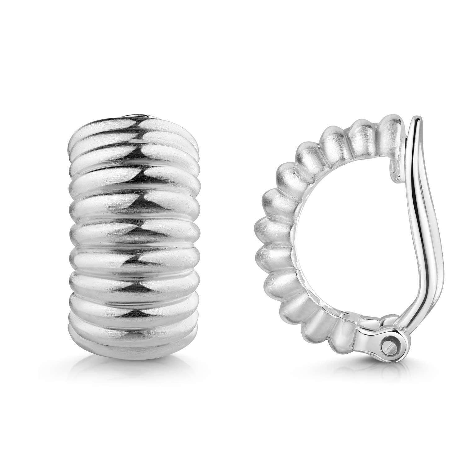 Materia Paar Ohrclips Ohrclip aus 925 Silber groß SO-70