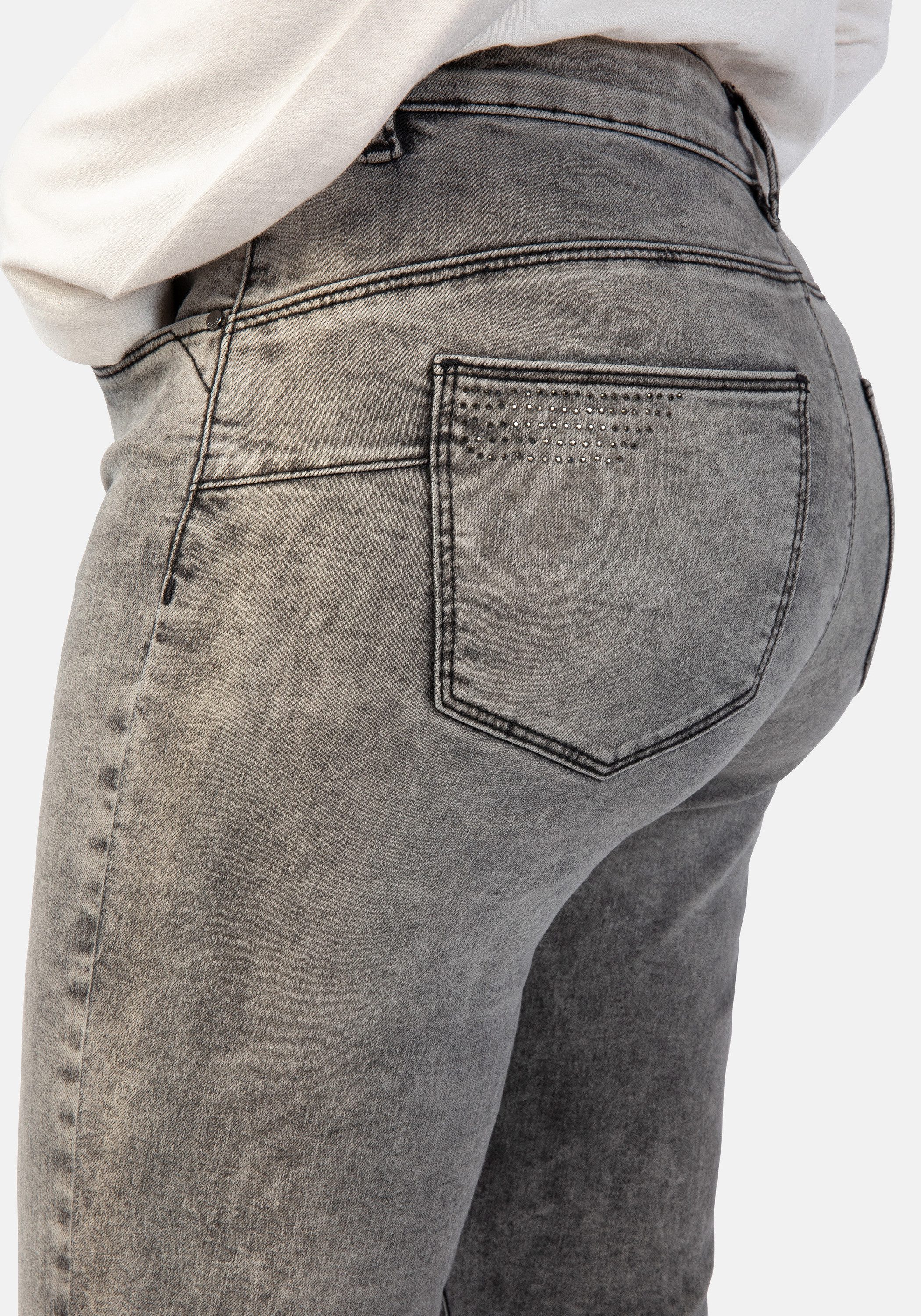 STOOKER WOMEN 5-Pocket-Hose Milano Fashion Magic Shape Fit Jeans Casual Twill Coloured Magic Shape Effekt für Damen