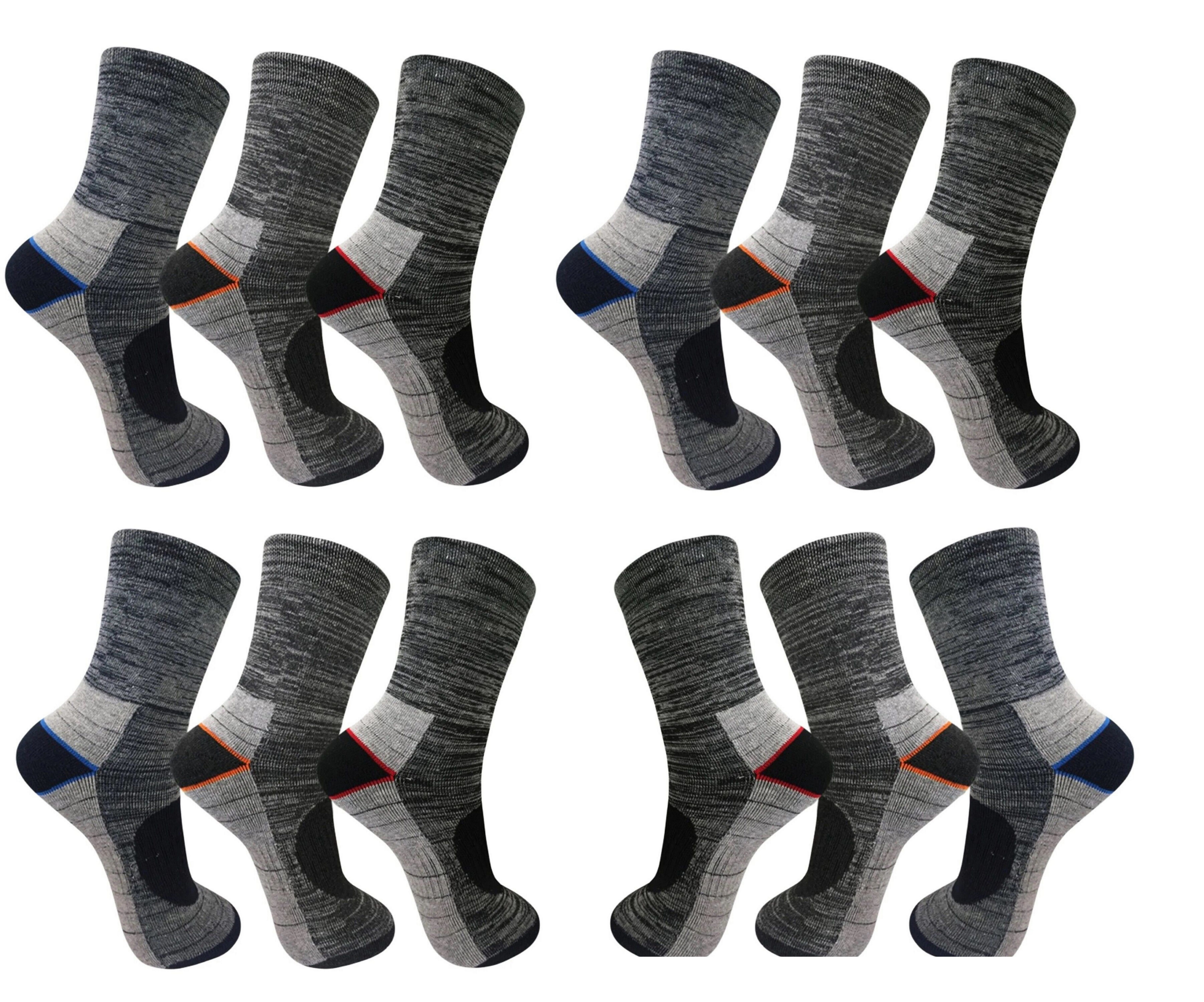 DDOnlineShop Thermosocken Thermo Носки Arbeitssocken Sport Носки Зимние носки YS455 (Packung,Spar-Set, 6-Paar, 6 Paar) Premium Qualität