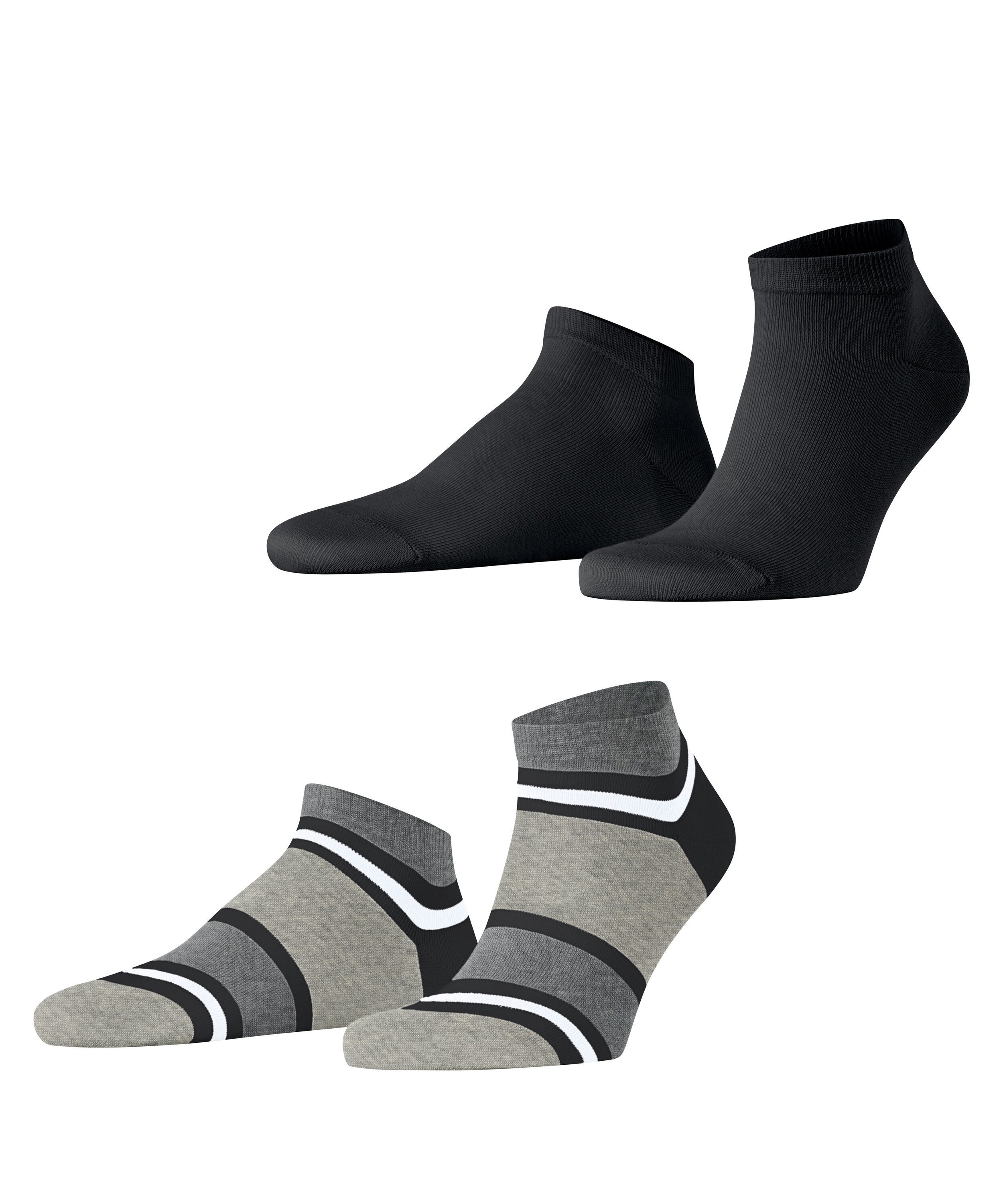Sneakersocken Bold Stripes 2-Pack