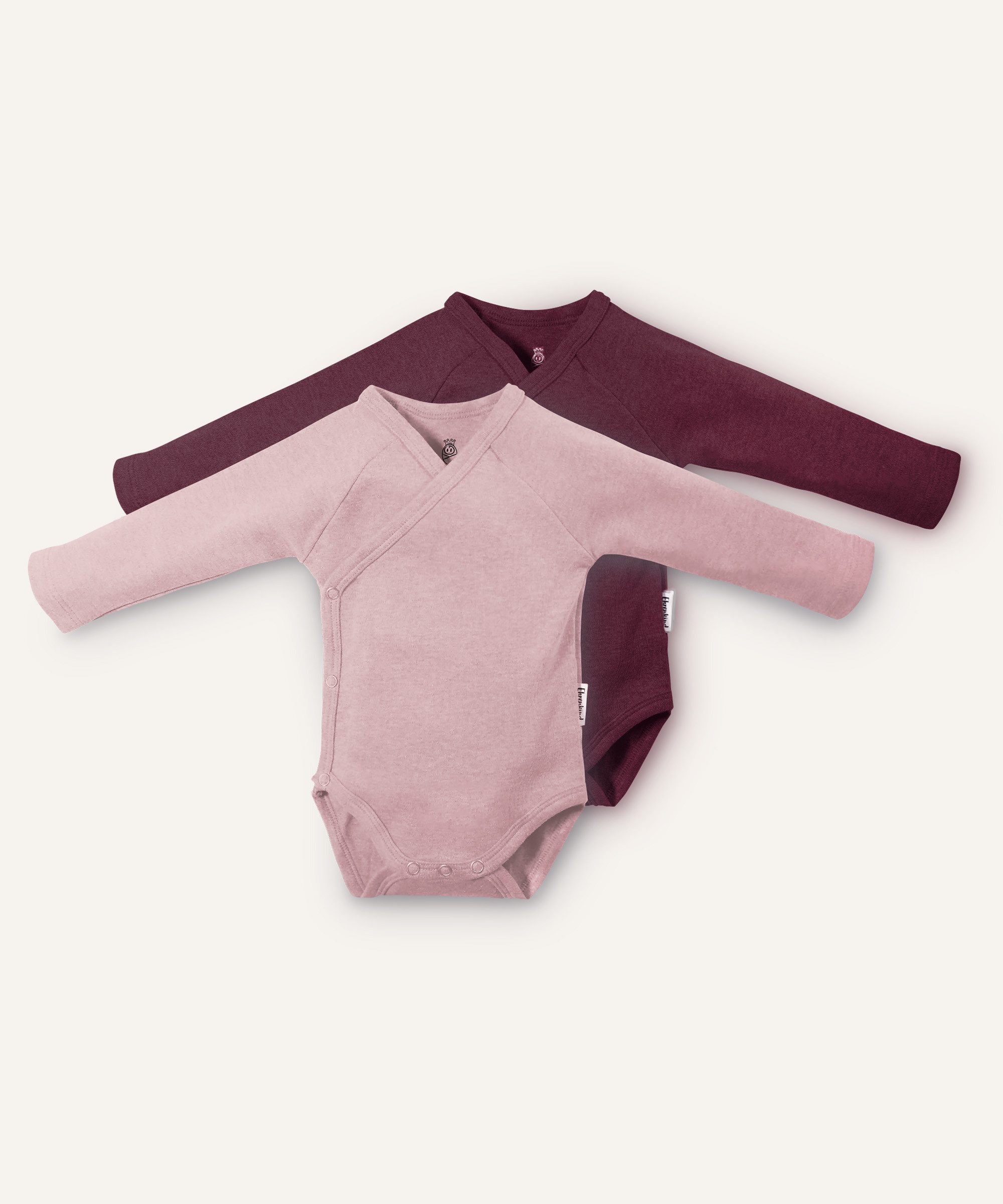 Langarmwickelbody 2er Pack