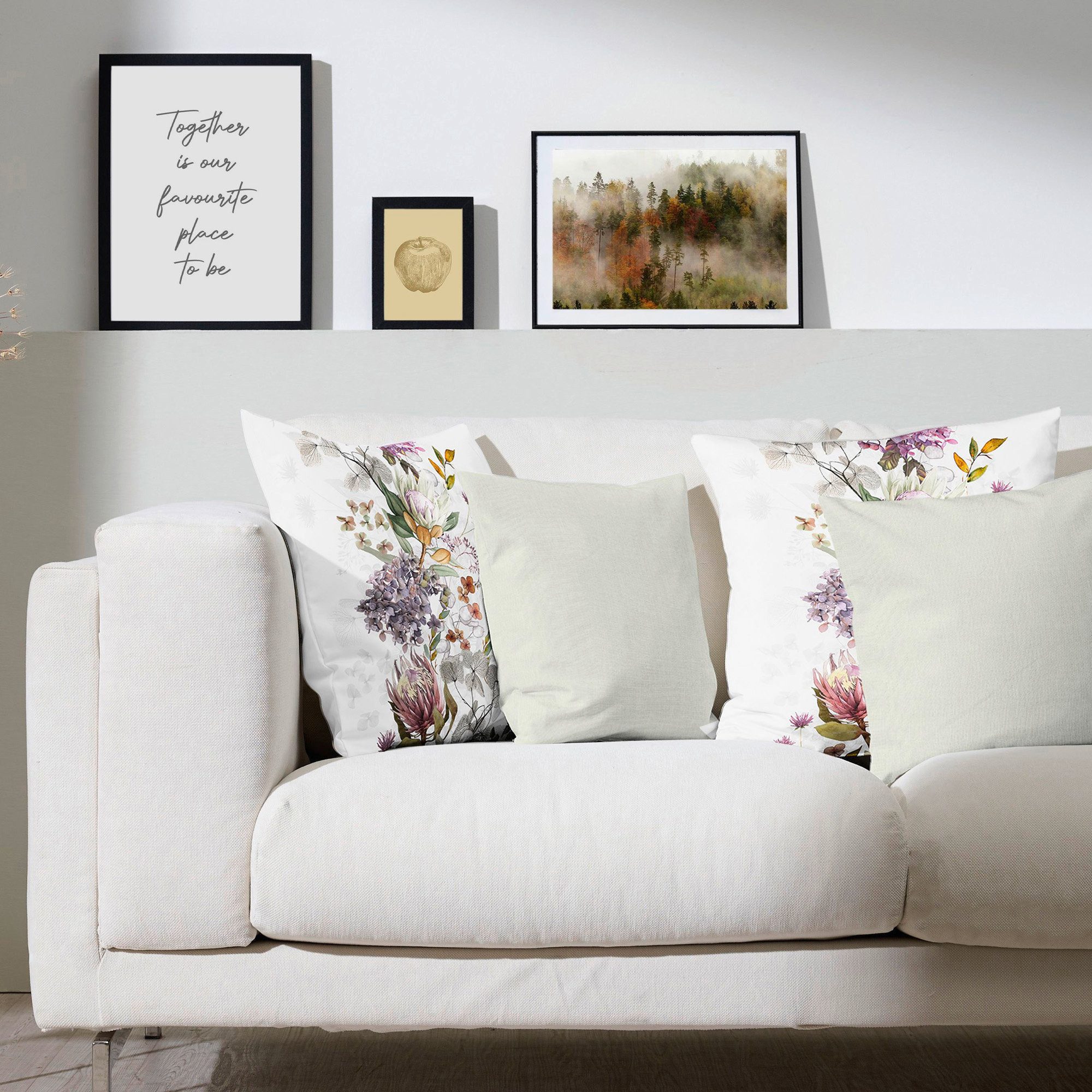 APELT Kissenbezug Kissenhülle "Season", Blumen günstig online kaufen