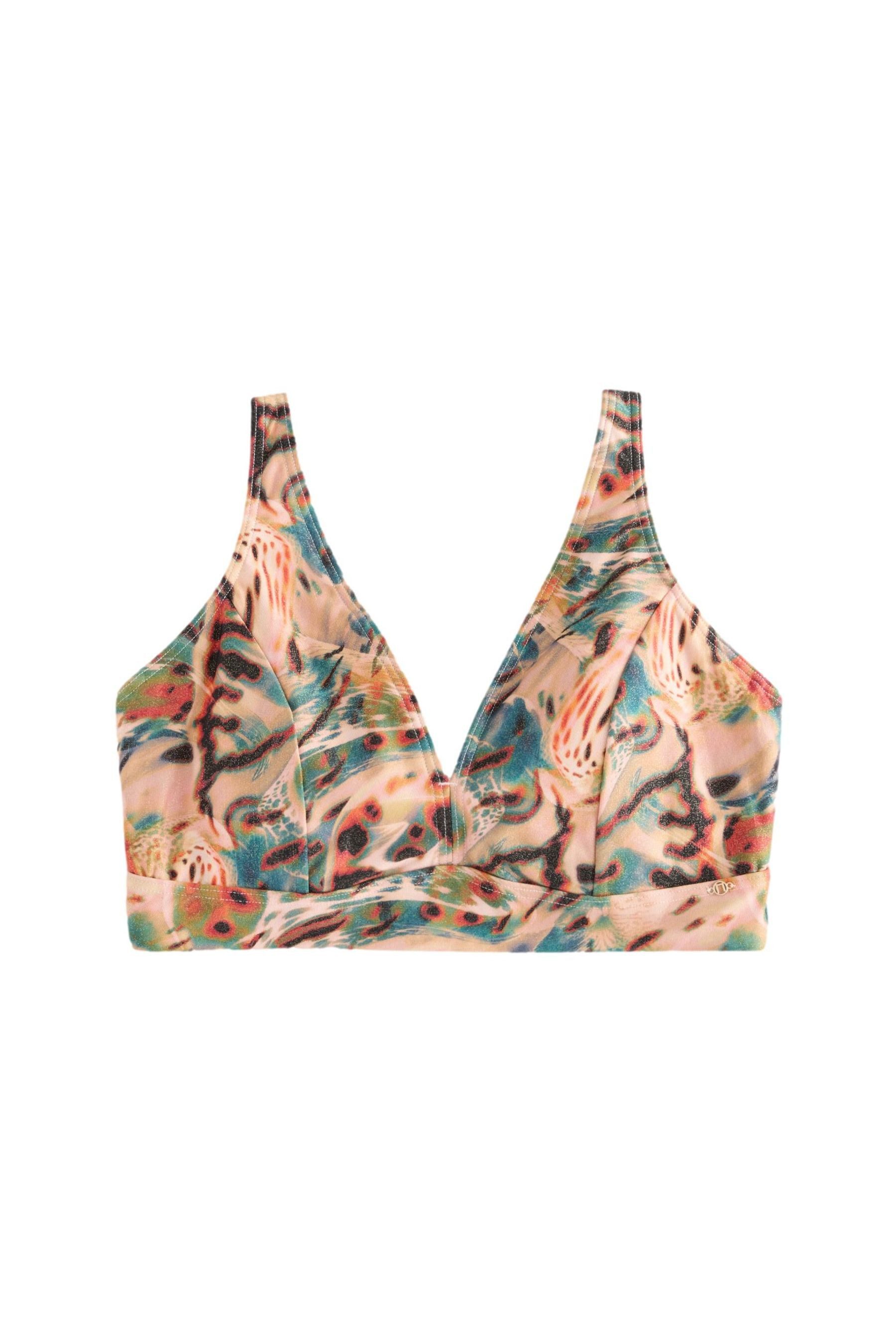 Next Triangel-Bikini-Top DD+ Tief ausgeschnittenes Triangel-Bikinioberteil günstig online kaufen