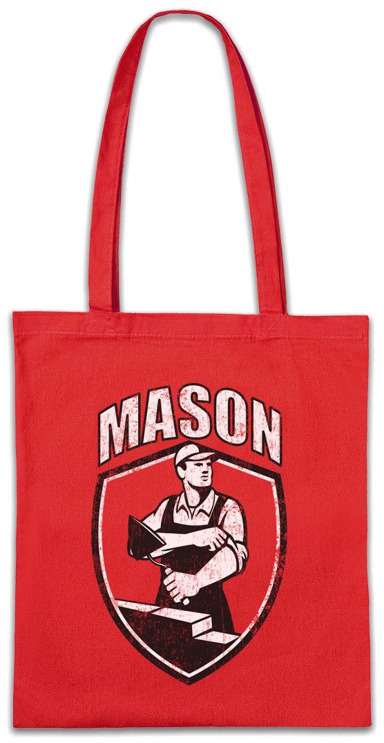Beuteltasche Mason I Stofftasche Handwerker Maurer Bricklayer Bauarbeiter Bau