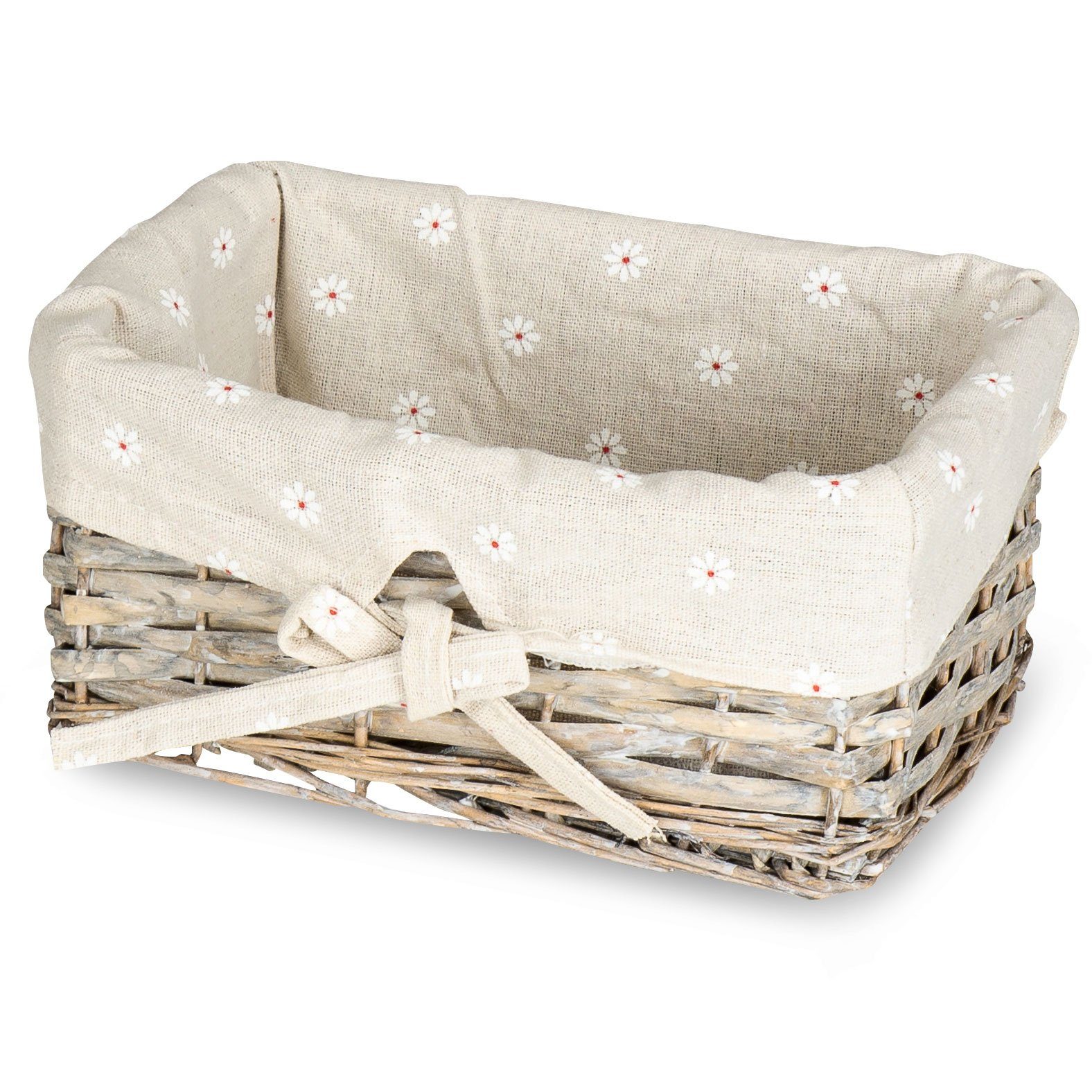 Levandeo® Aufbewahrungskorb, 2er Set Flechtkorb Natur günstig online kaufen