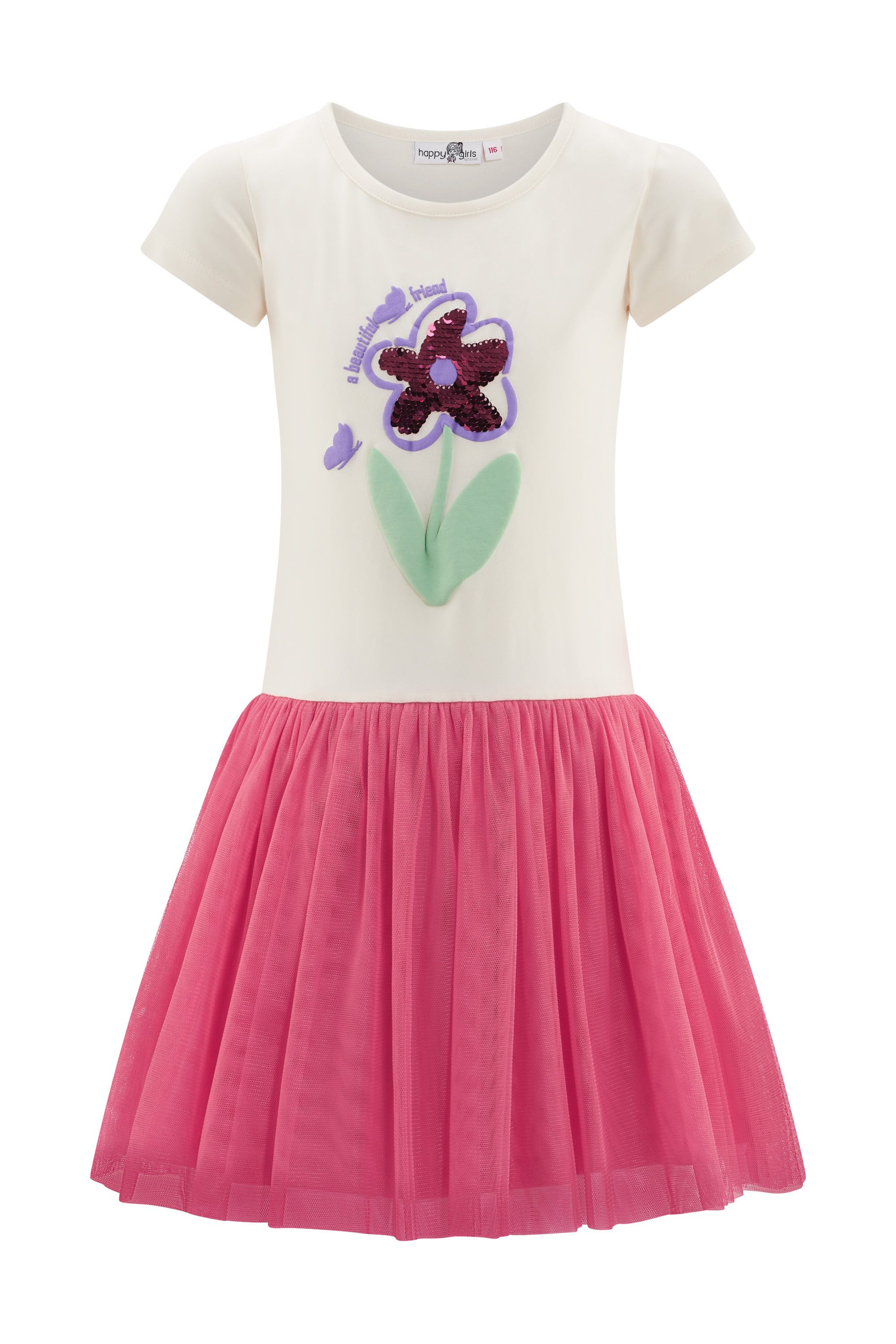 happy girls Jerseykleid mit tollem Tüllrock