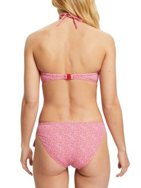 Esprit Bandeau-Bikini-Top Wattiertes Bandeau-Bikinitop mit Print