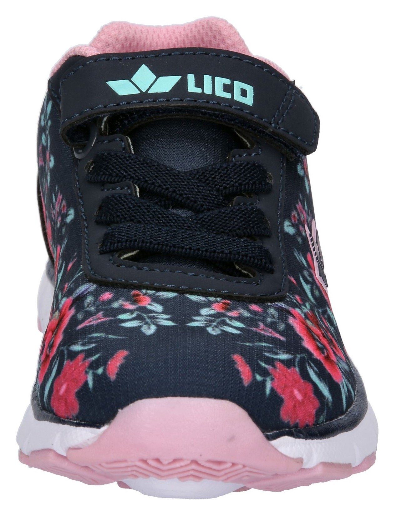 Lico Sunflower navy-türkis mit hübschen Blumenmotiven Sneaker WMS VS