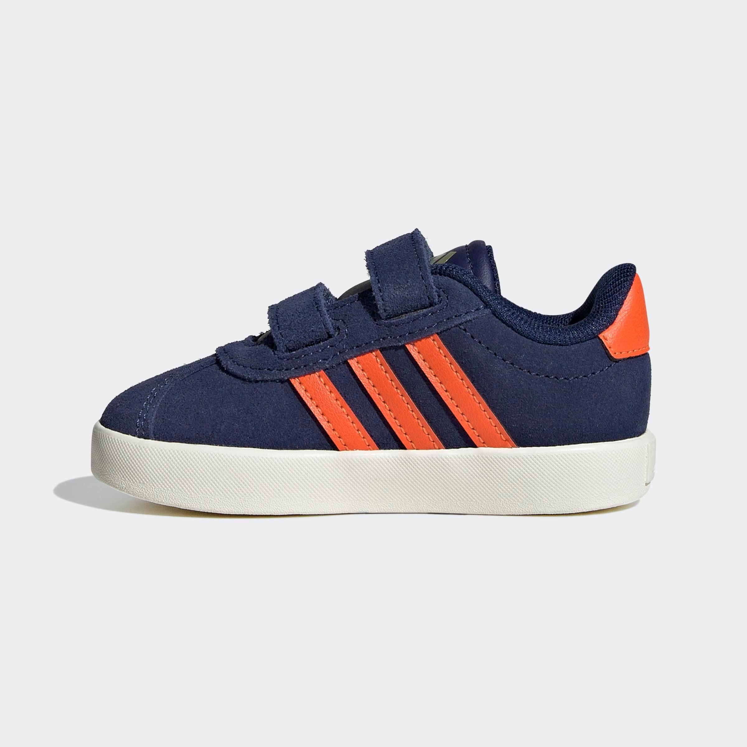 adidas Sportswear VL COURT 3.0 Sneaker für Kinder, inspiriert vom Design des adidas samba