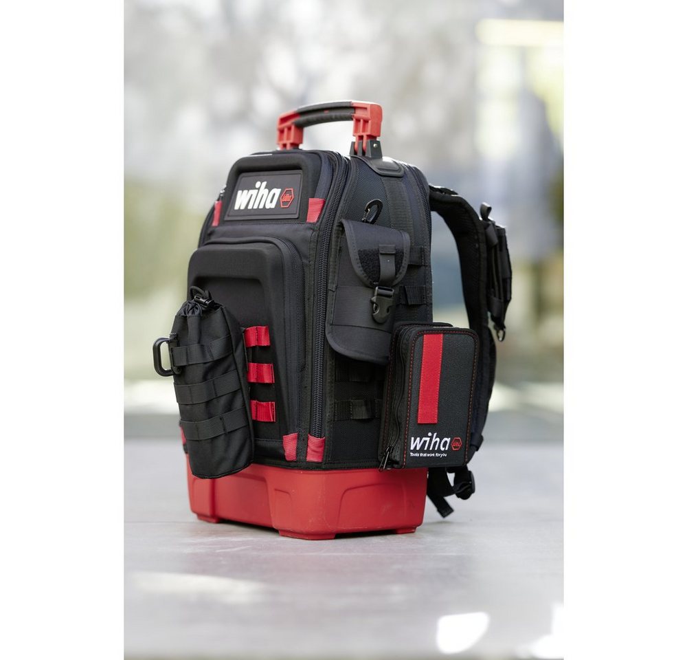 Thumbnail - Wiha Werkzeugtasche Wiha 45528 Elektriker Werkzeugrucksack bestückt 27teilig (L x B x H)