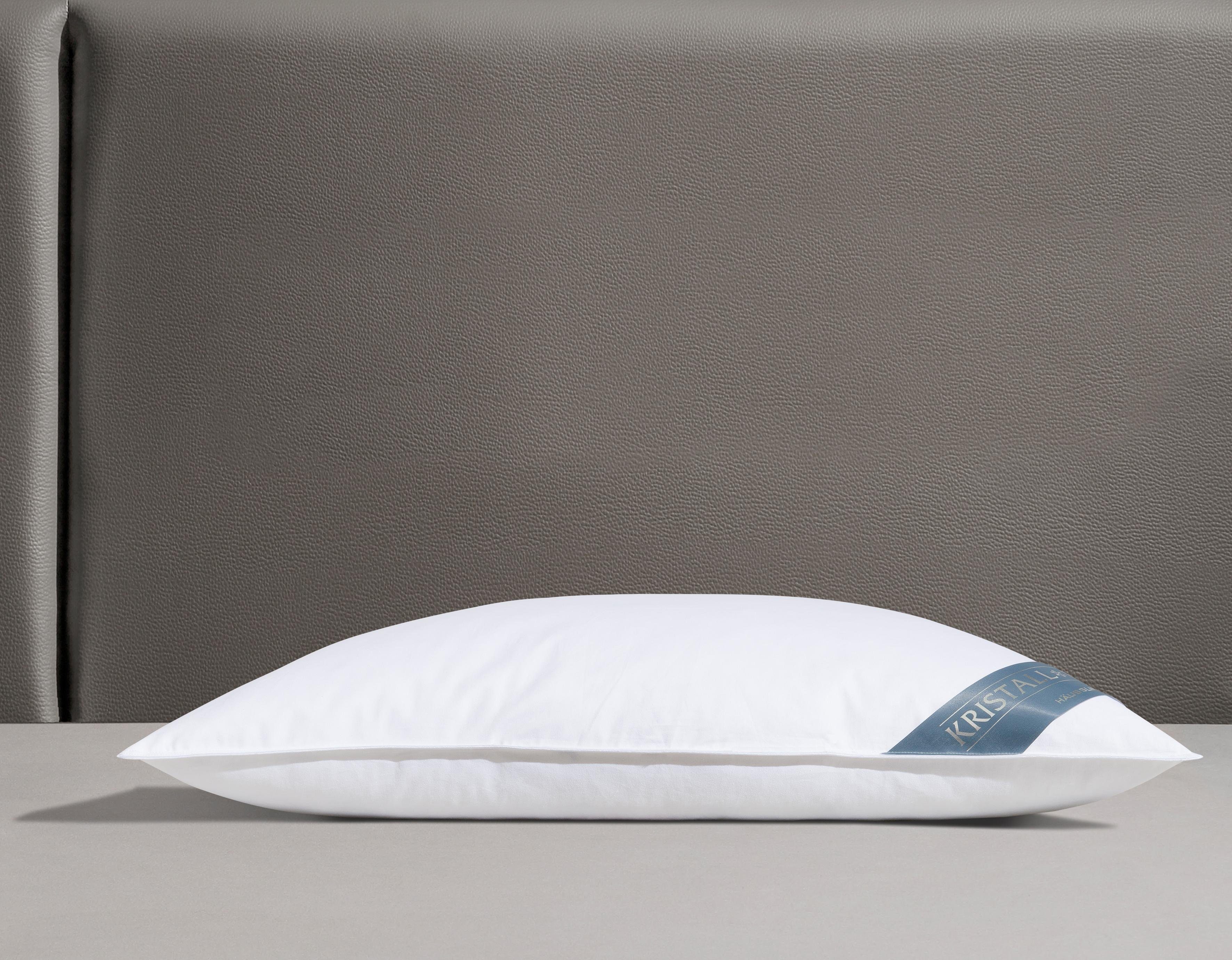 Haeussling Federkopfkissen Kristall Edition, Füllung: 85% Federn, 15% Daune günstig online kaufen