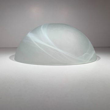 Home4Living Lampenschirm Ersatzglas Lampenglas satiniert Alabasterglas Ø 250mm, Dekorativ